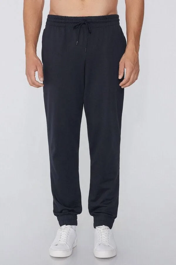 Pantaloni Lunghi in Felpa con Tasche