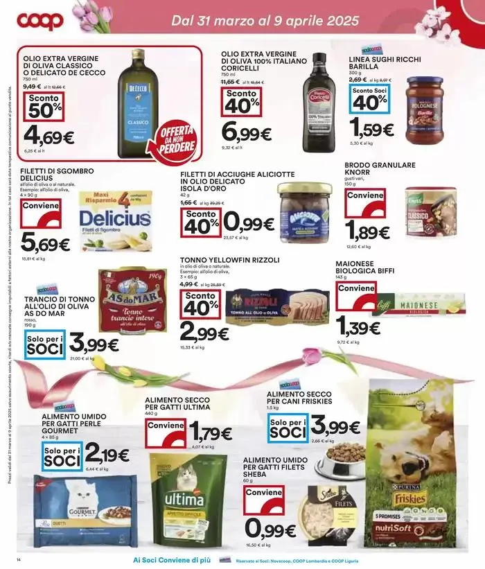 Fioriscono le Offerte da 31 marzo a 9 aprile di 2025 - Pagina del volantino 14