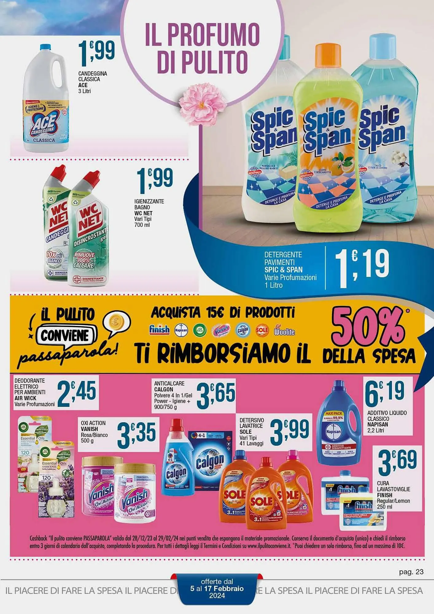 Volantino Sidis da 5 febbraio a 17 febbraio di 2024 - Pagina del volantino 23