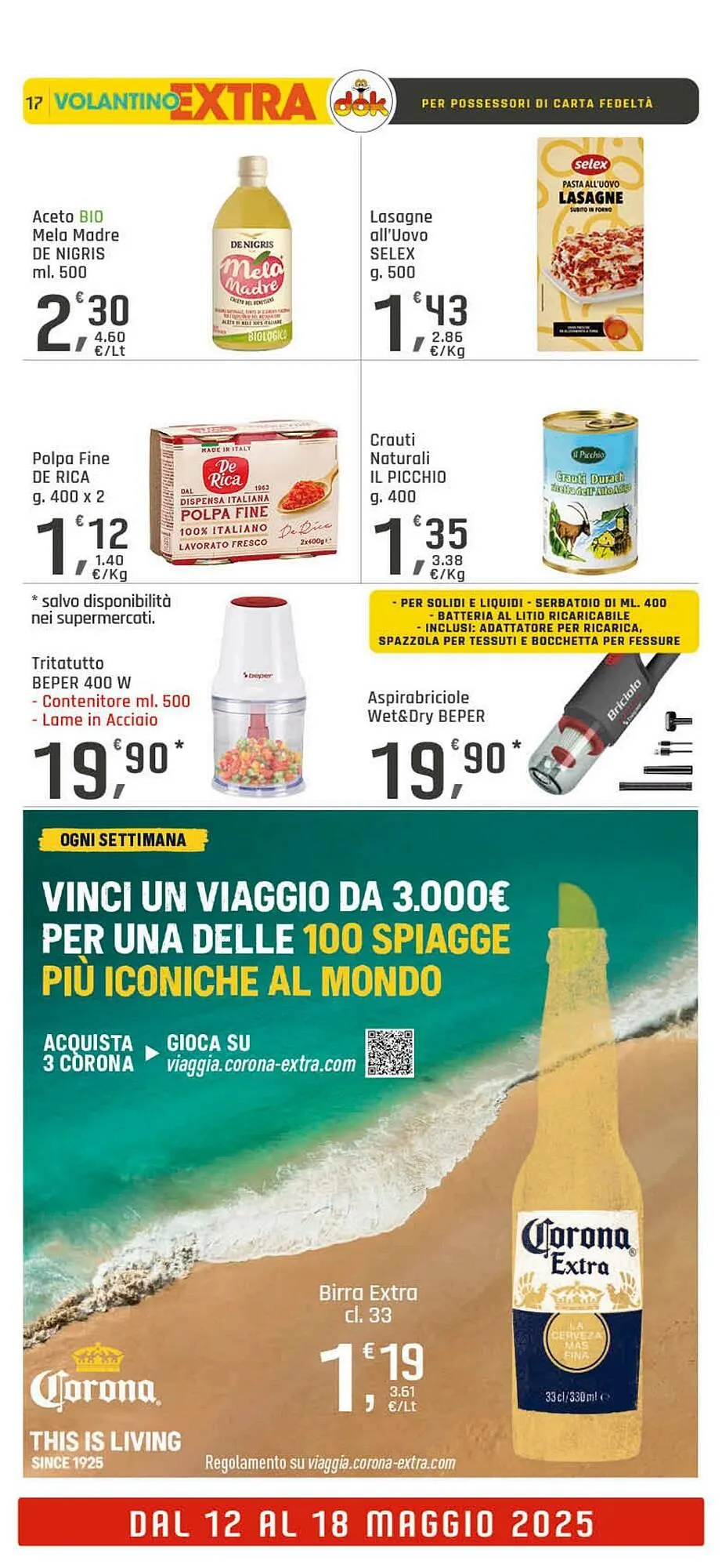 Volantino Supermercati Dok da 12 maggio a 18 maggio di 2025 - Pagina del volantino 17