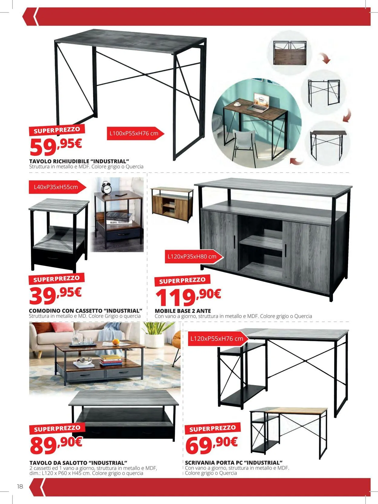 La Prealpina Volantino attuale da 16 dicembre a 30 dicembre di 2023 - Pagina del volantino 18