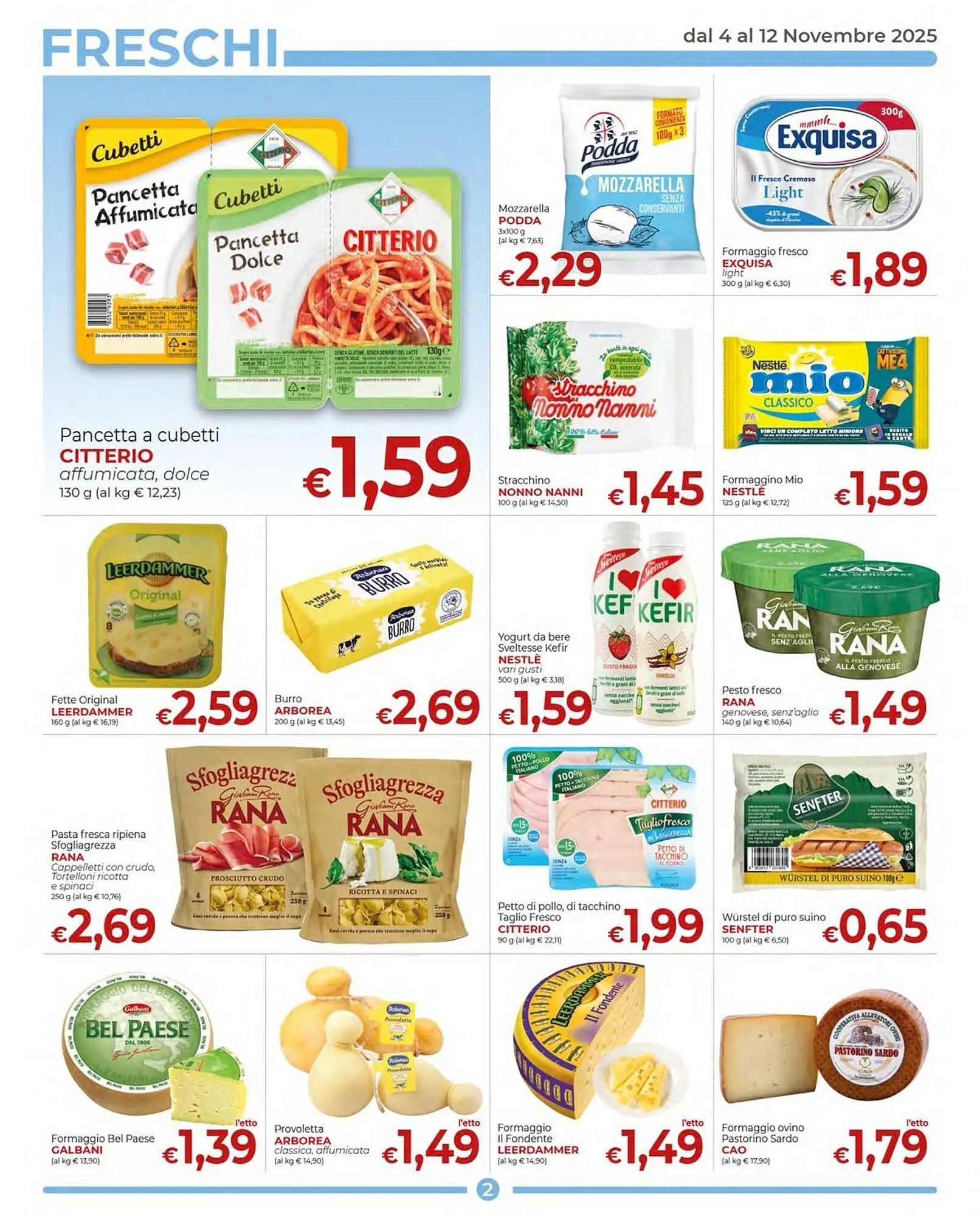 Volantino Supermercati Nonna Isa da 4 novembre a 12 novembre di 2025 - Pagina del volantino 2