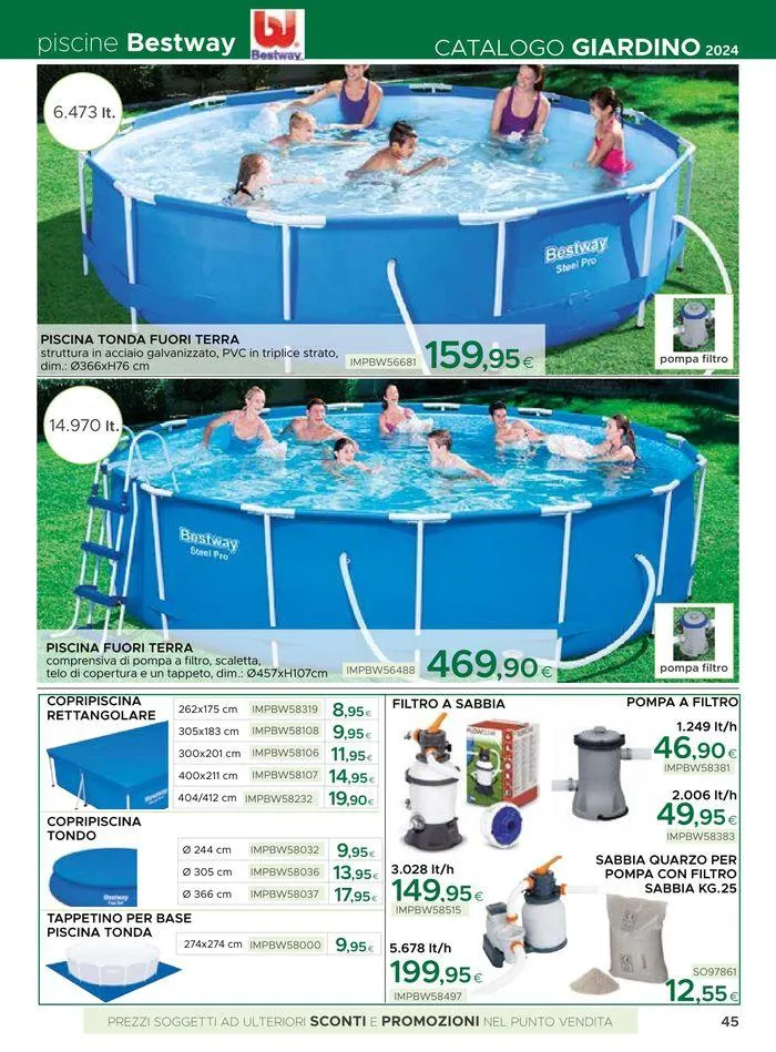 Catalogo giardino 2024 da 19 giugno a 31 agosto di 2024 - Pagina del volantino 45