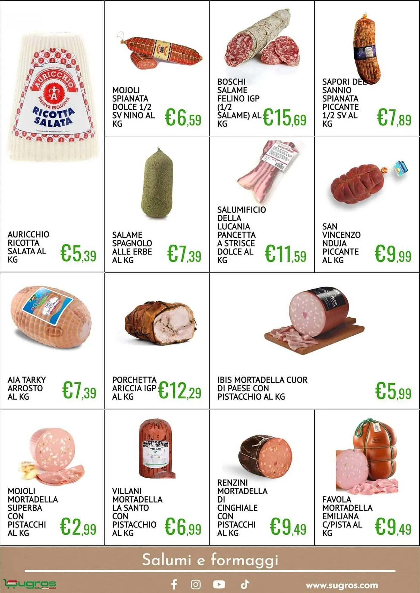 Volantino Sugros da 14 dicembre a 4 gennaio di 2026 - Pagina del volantino 12