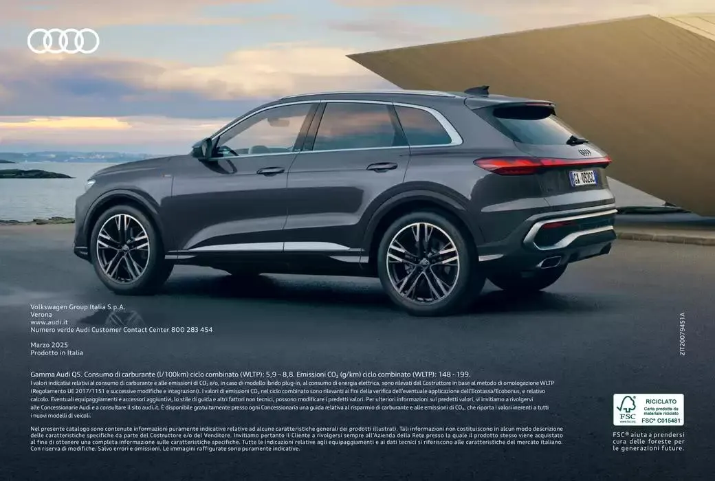 Gamma Audi Q5 da 11 marzo a 31 dicembre di 2025 - Pagina del volantino 13
