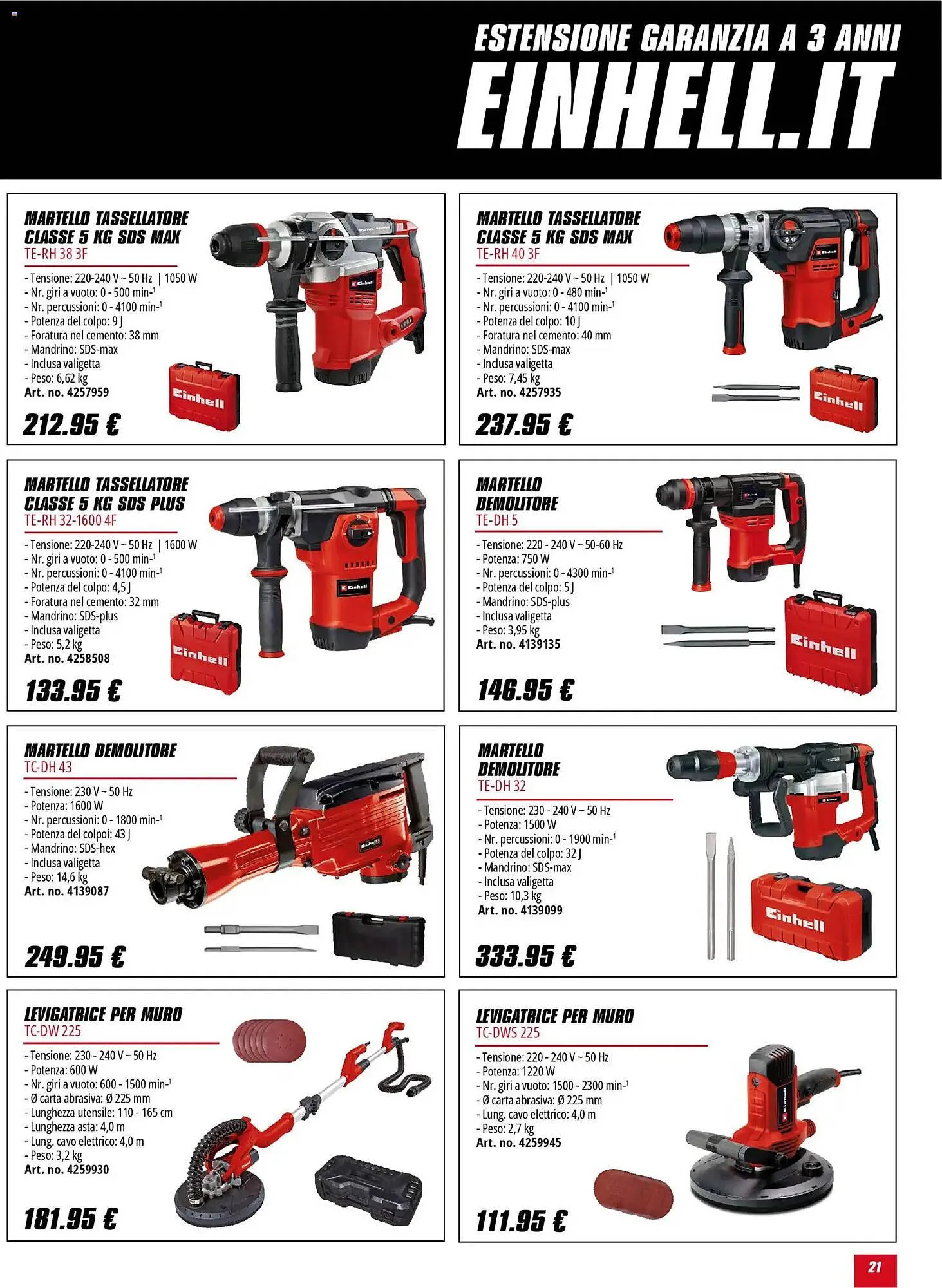 Volantino Einhell da 2 febbraio a 31 maggio di 2026 - Pagina del volantino 21