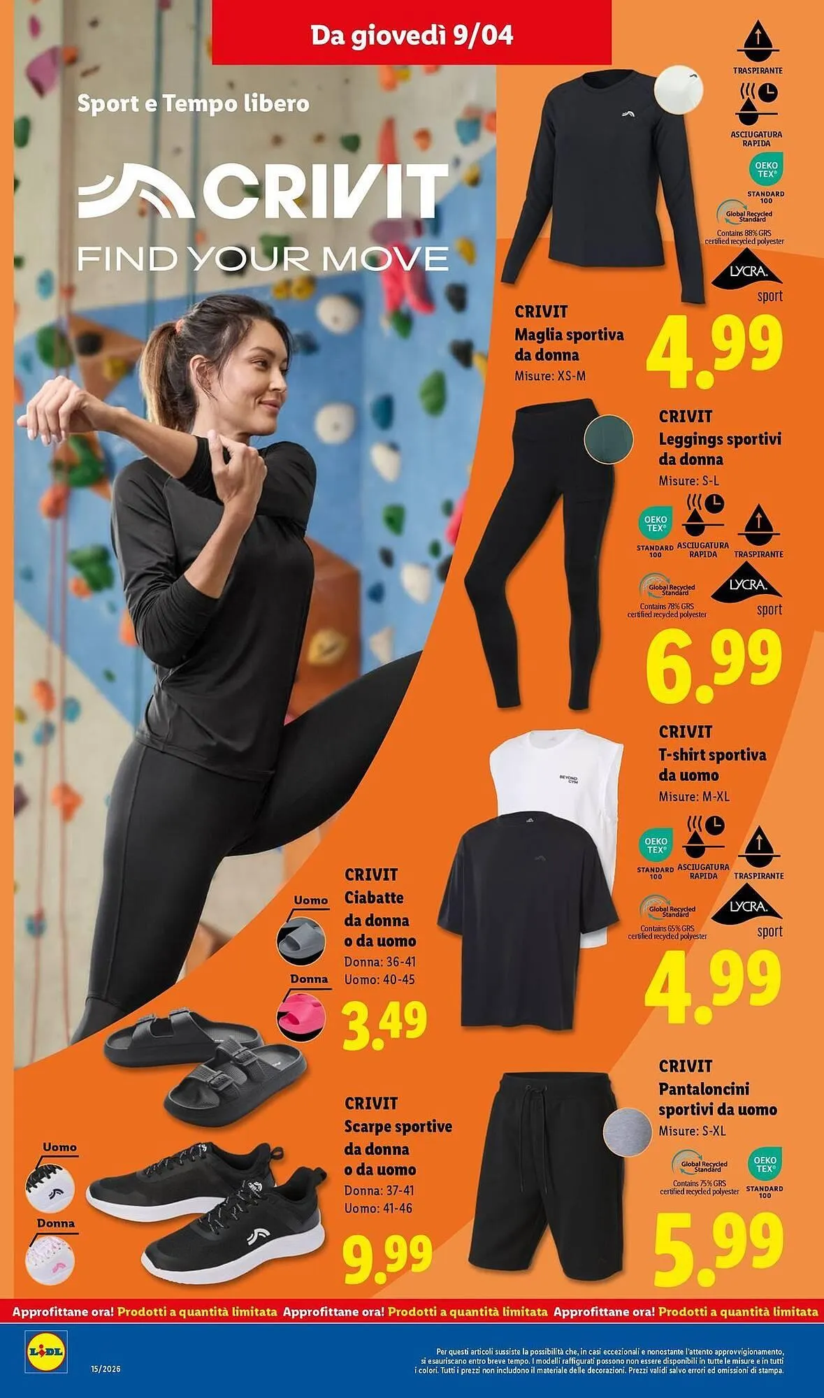 Volantino Lidl da 9 aprile a 15 aprile di 2026 - Pagina del volantino 24