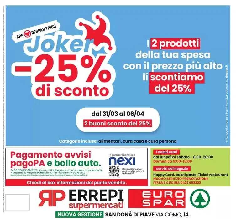 15% su tutta la spesa ogni giorno da 31 marzo a 9 aprile di 2025 - Pagina del volantino 24