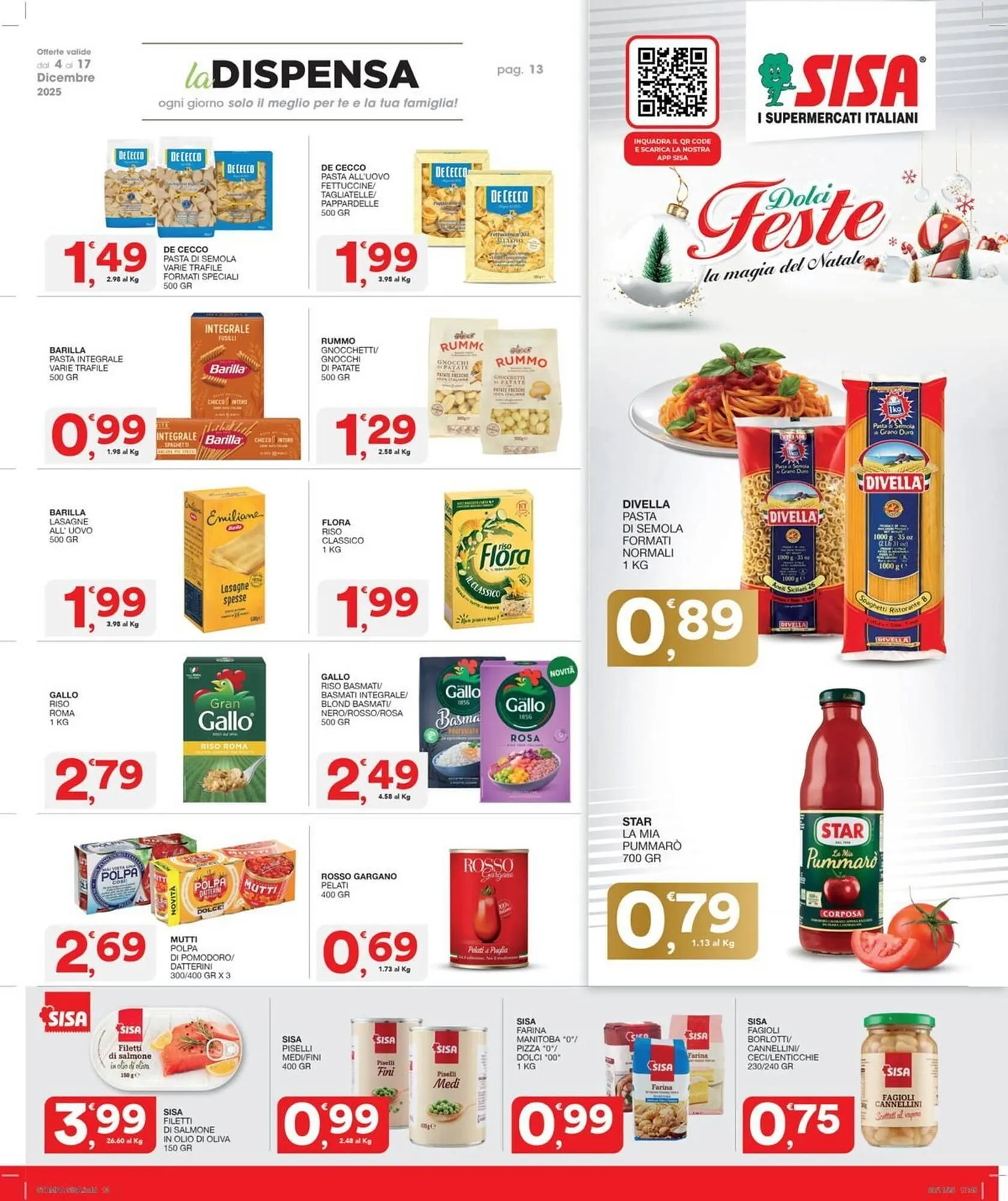 Volantino Sisa da 4 dicembre a 17 dicembre di 2025 - Pagina del volantino 13
