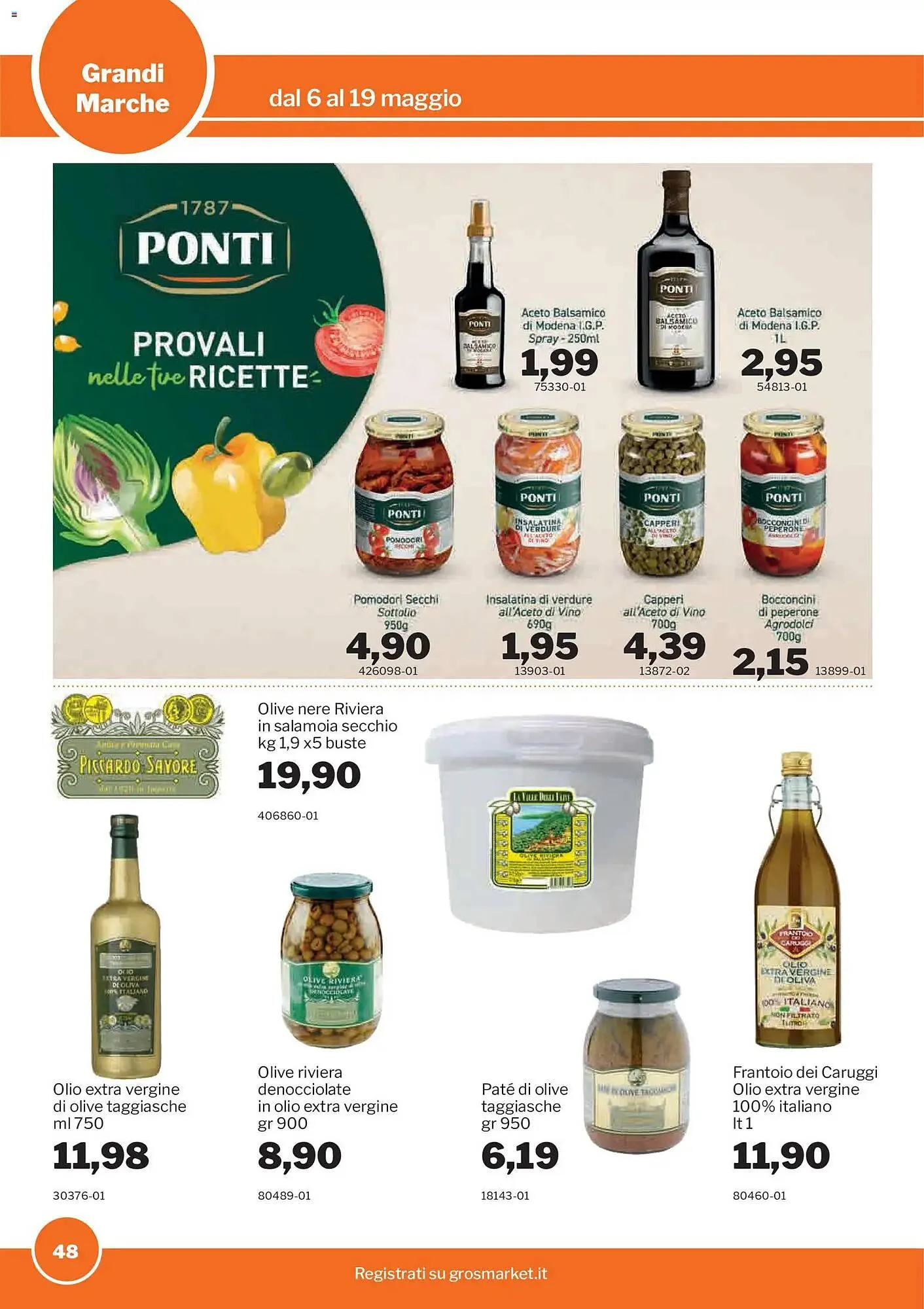 Volantino GrosMarket da 6 maggio a 19 maggio di 2026 - Pagina del volantino 48