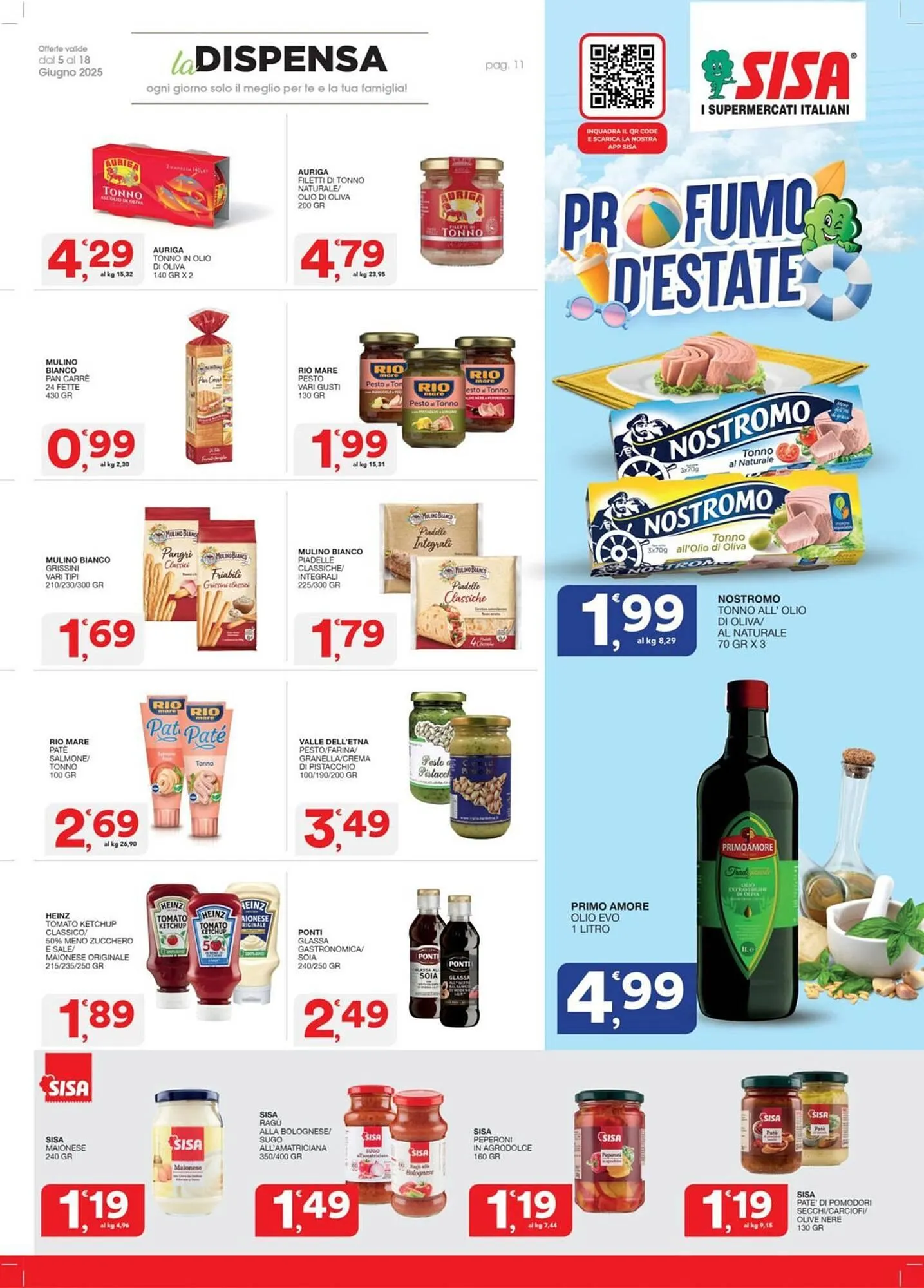 Volantino Sisa da 5 giugno a 18 giugno di 2025 - Pagina del volantino 11