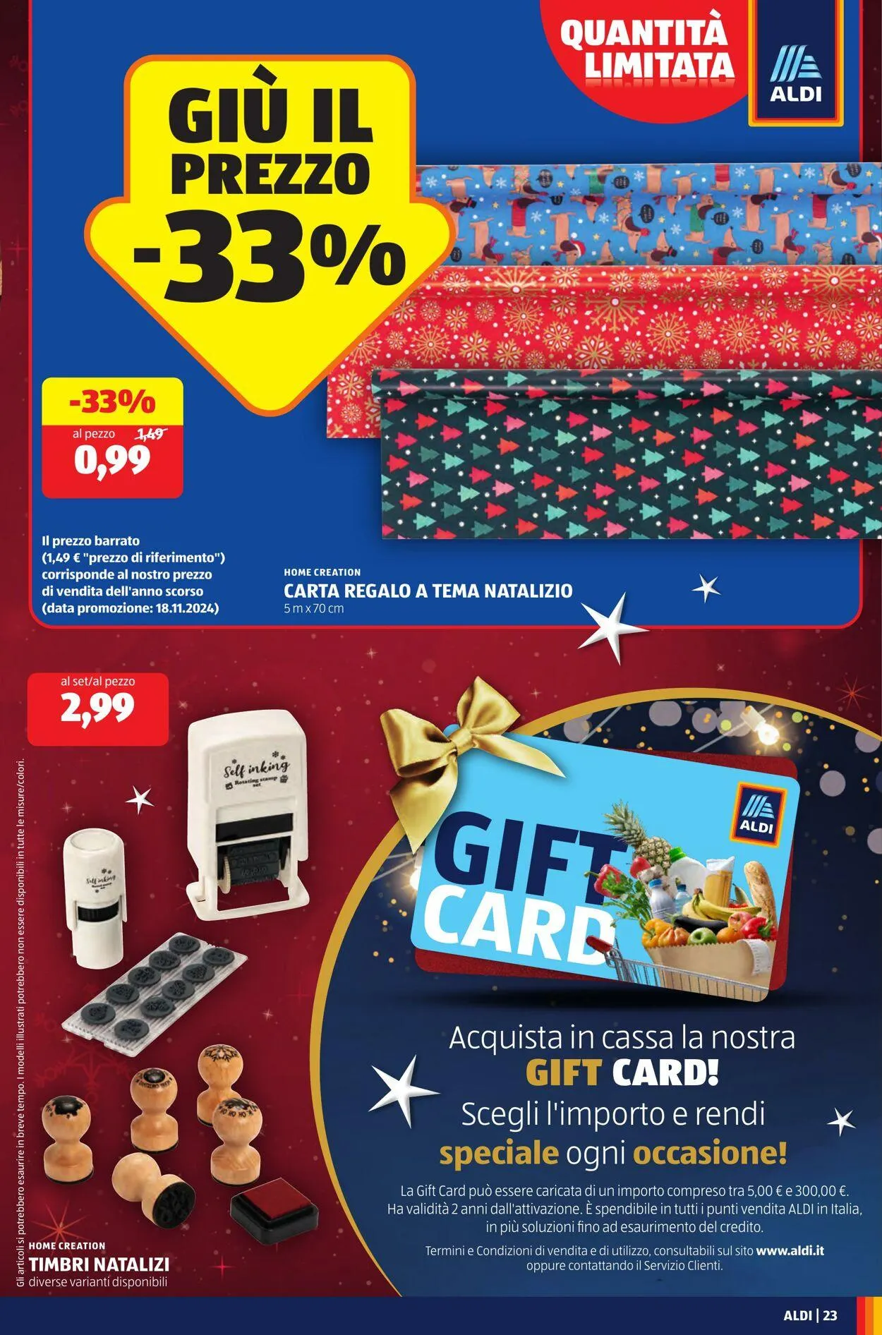Aldi Volantino attuale da 17 novembre a 23 novembre di 2025 - Pagina del volantino 23