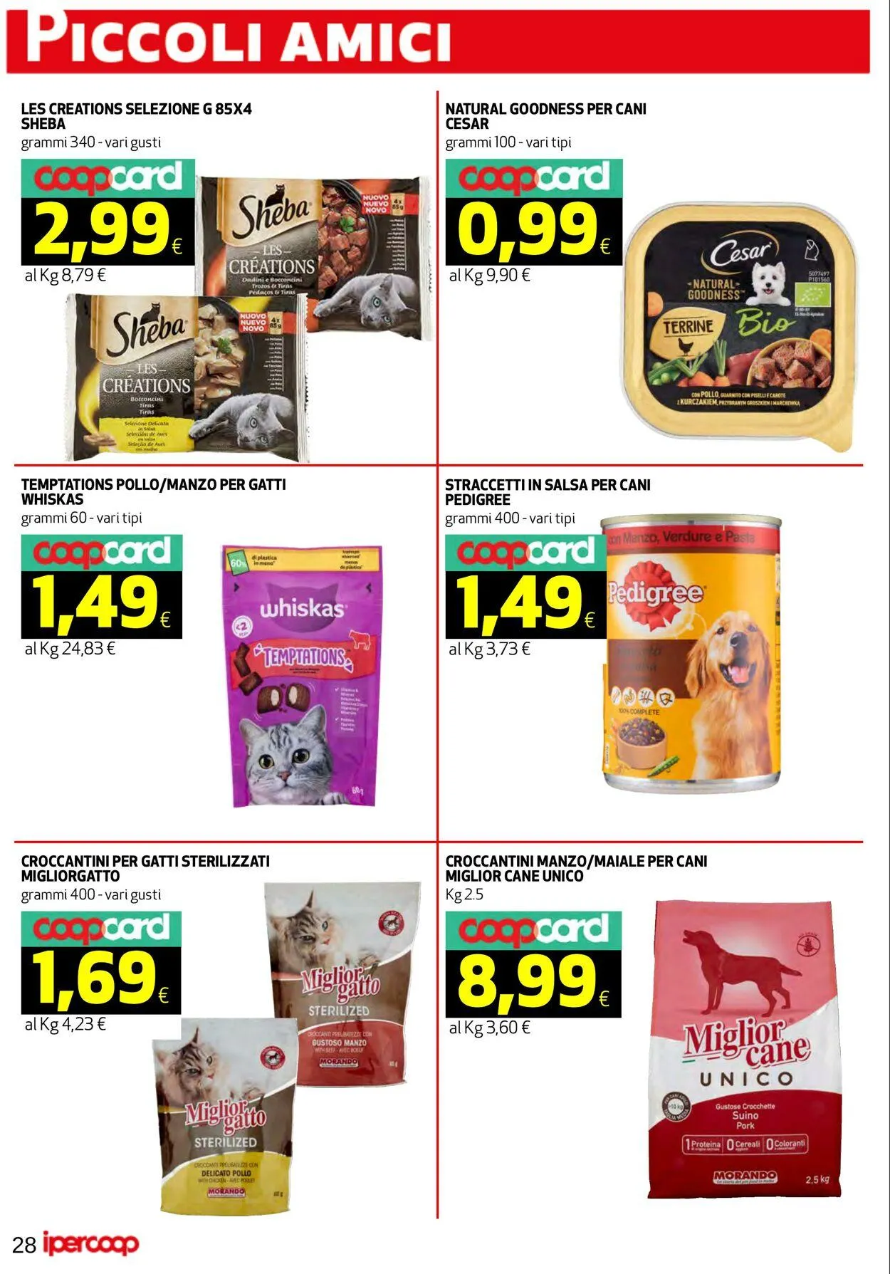 Coop Volantino attuale da 13 giugno a 24 giugno di 2025 - Pagina del volantino 28