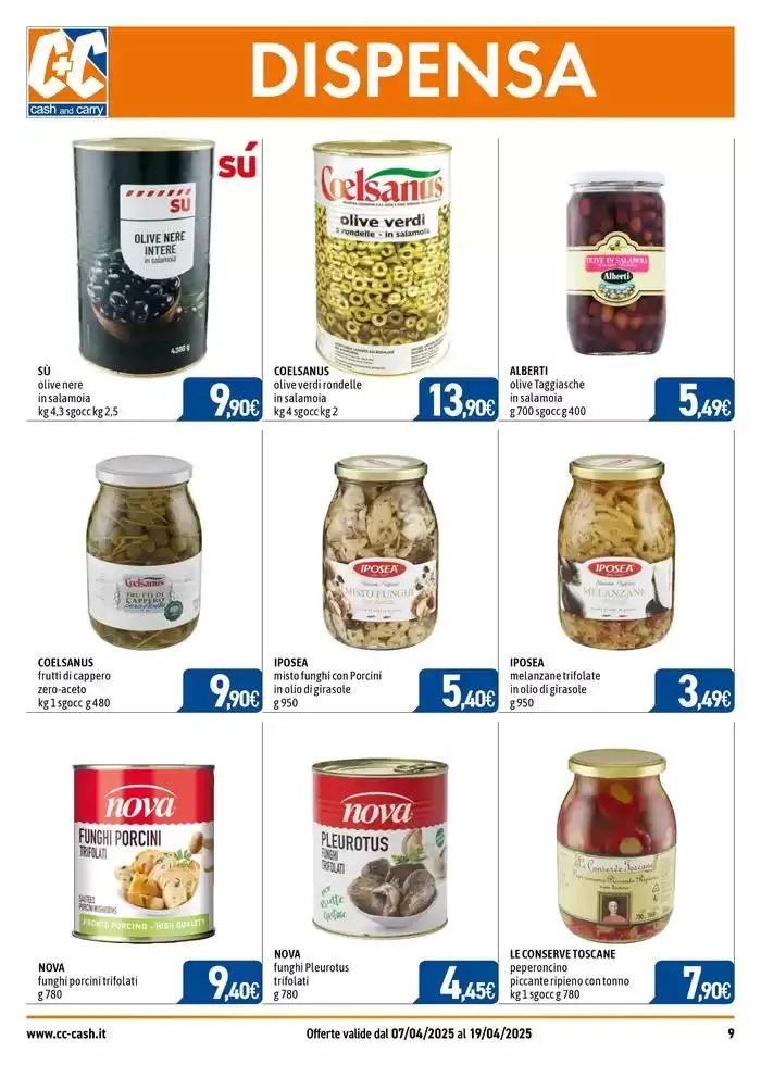 Promozioni da 8 aprile a 20 aprile di 2025 - Pagina del volantino 9