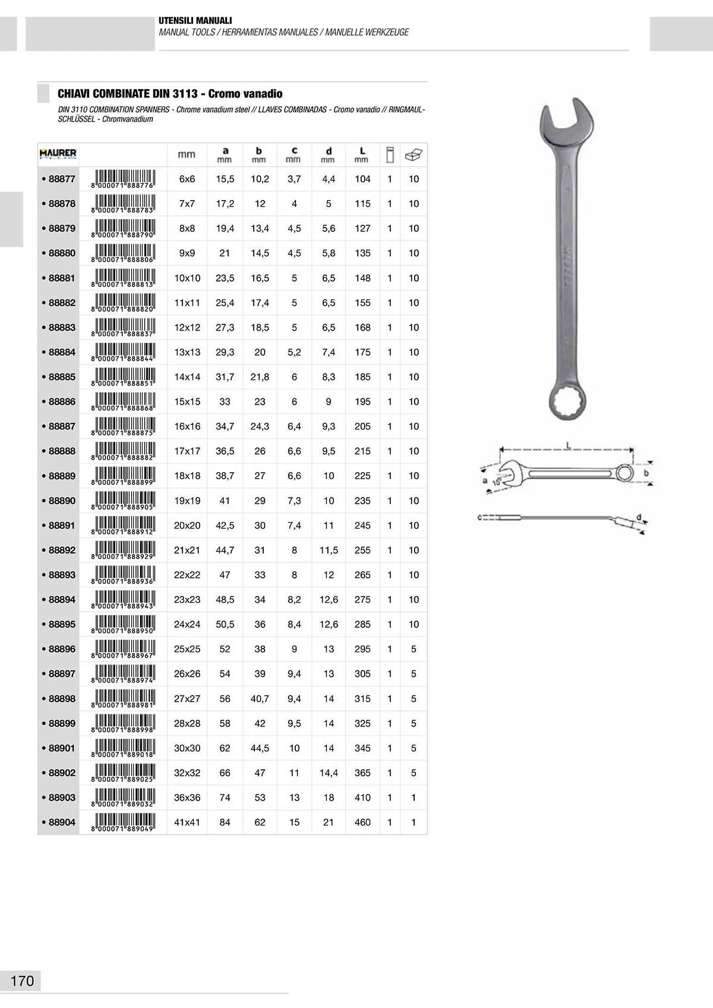 Volantino Maurer da 10 gennaio a 30 giugno di 2024 - Pagina del volantino 171