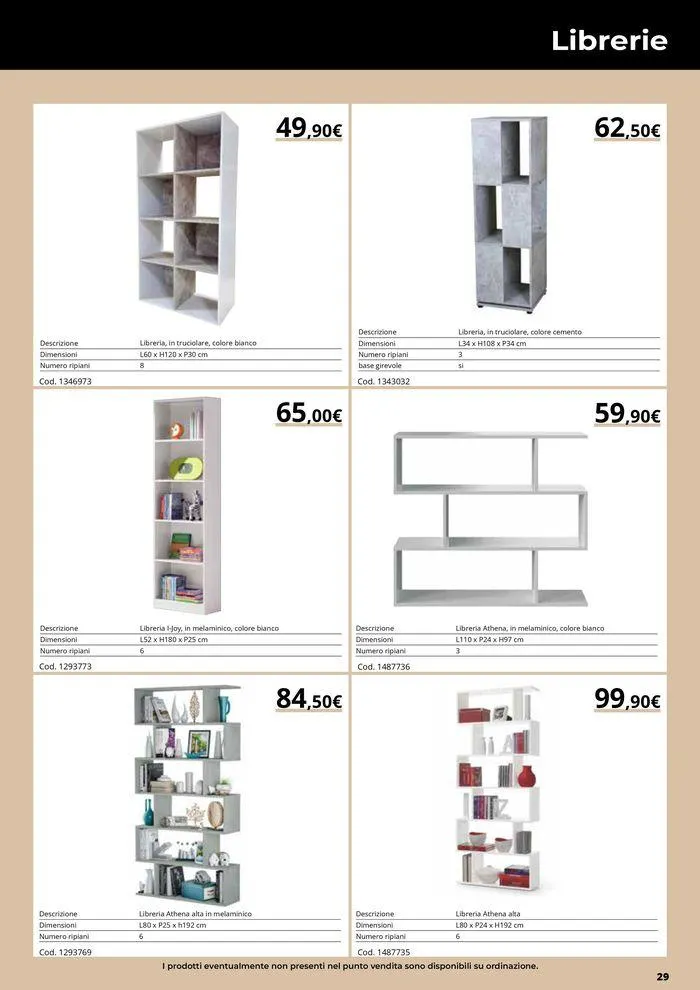 Catalogo Arredo da 3 aprile a 31 dicembre di 2024 - Pagina del volantino 29