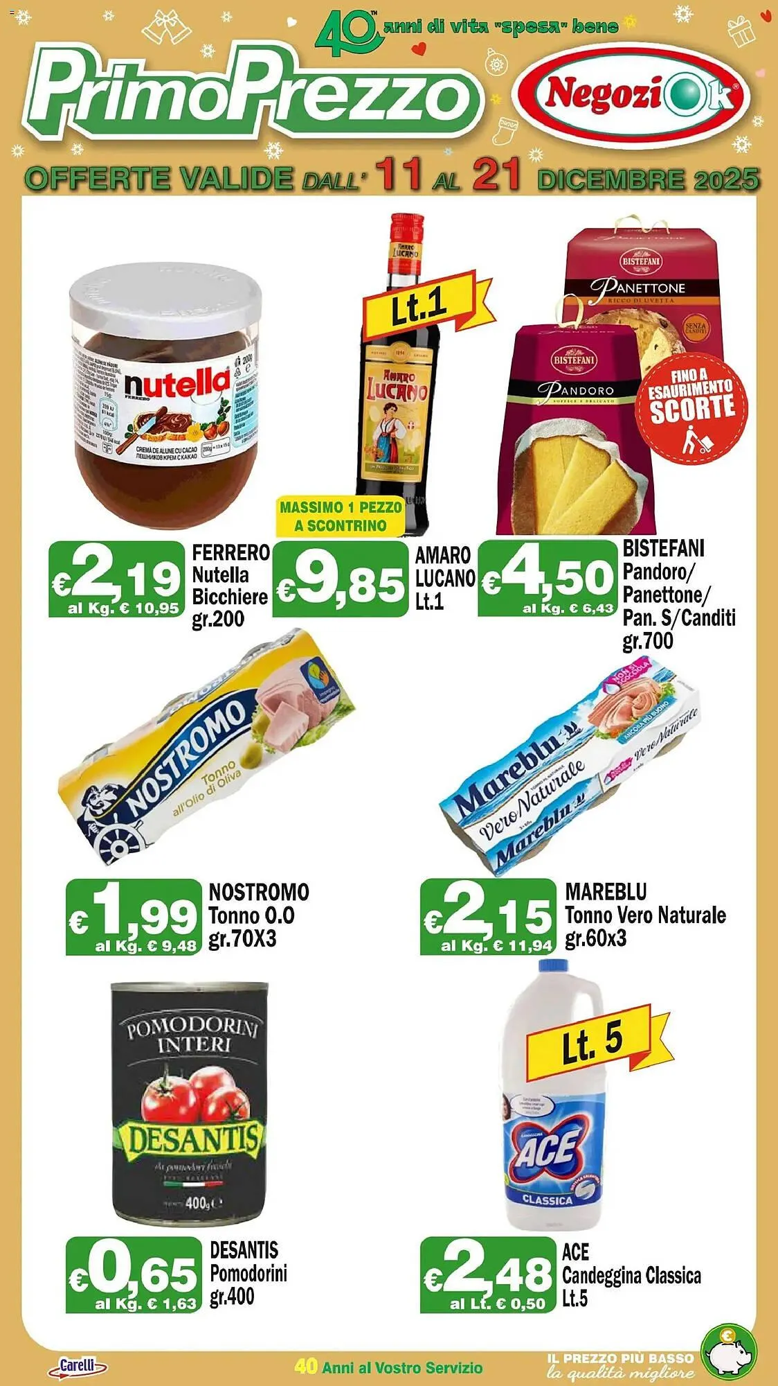 Volantino Primo Prezzo da 11 dicembre a 21 dicembre di 2025 - Pagina del volantino 2