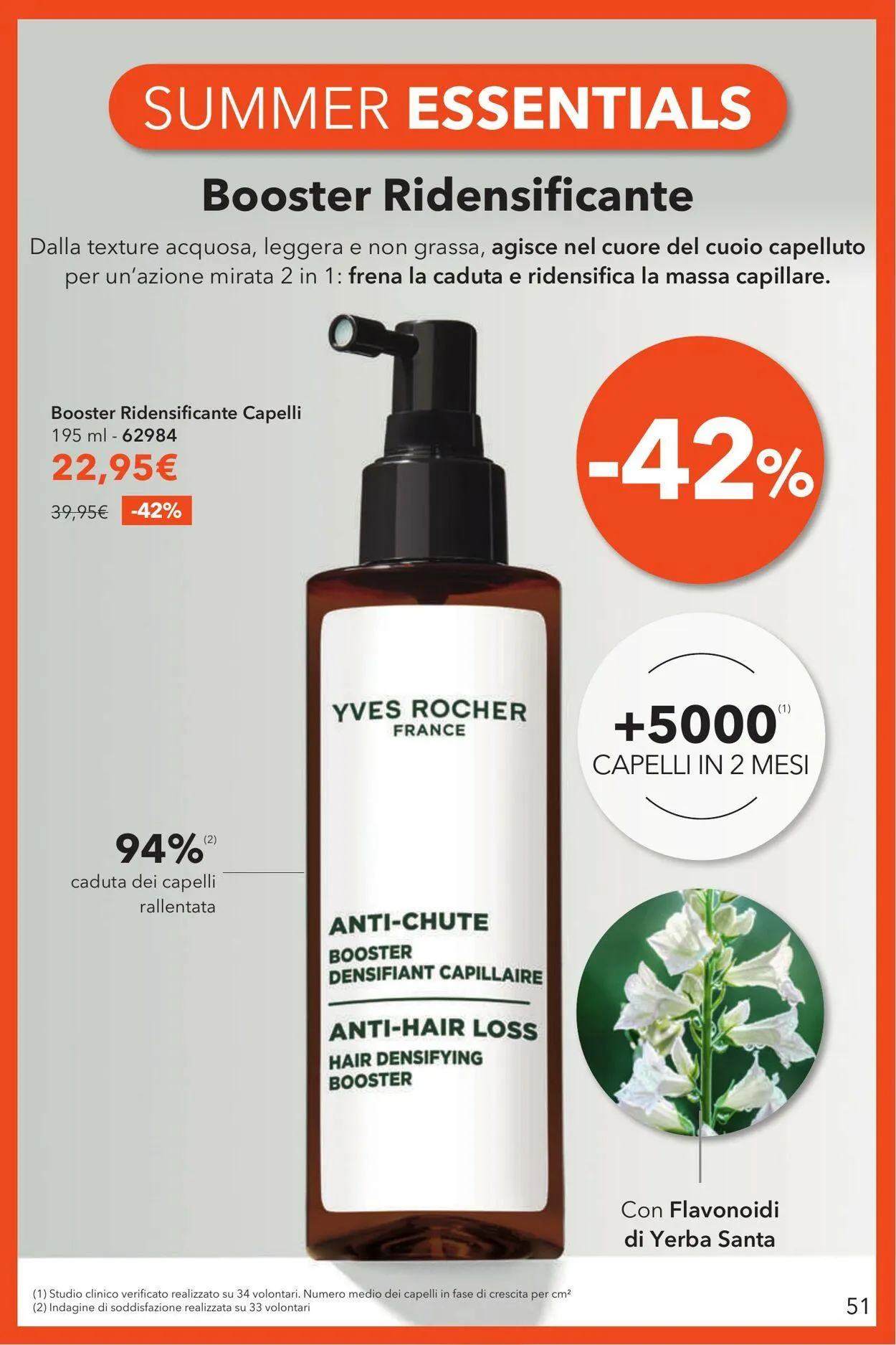 Yves Rocher Volantino attuale da 4 luglio a 30 luglio di 2025 - Pagina del volantino 51