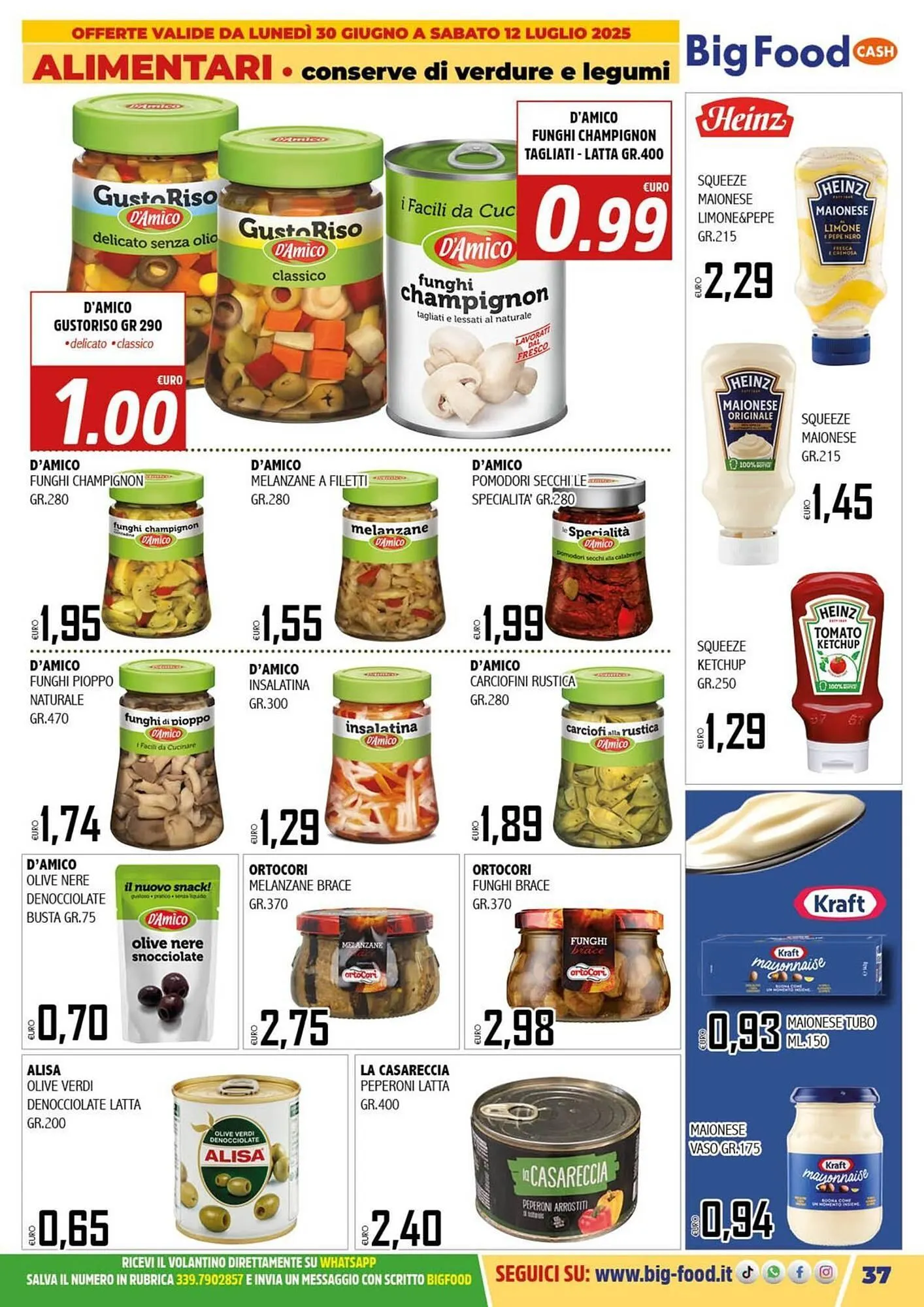 Volantino Big Food da 30 giugno a 12 luglio di 2025 - Pagina del volantino 37