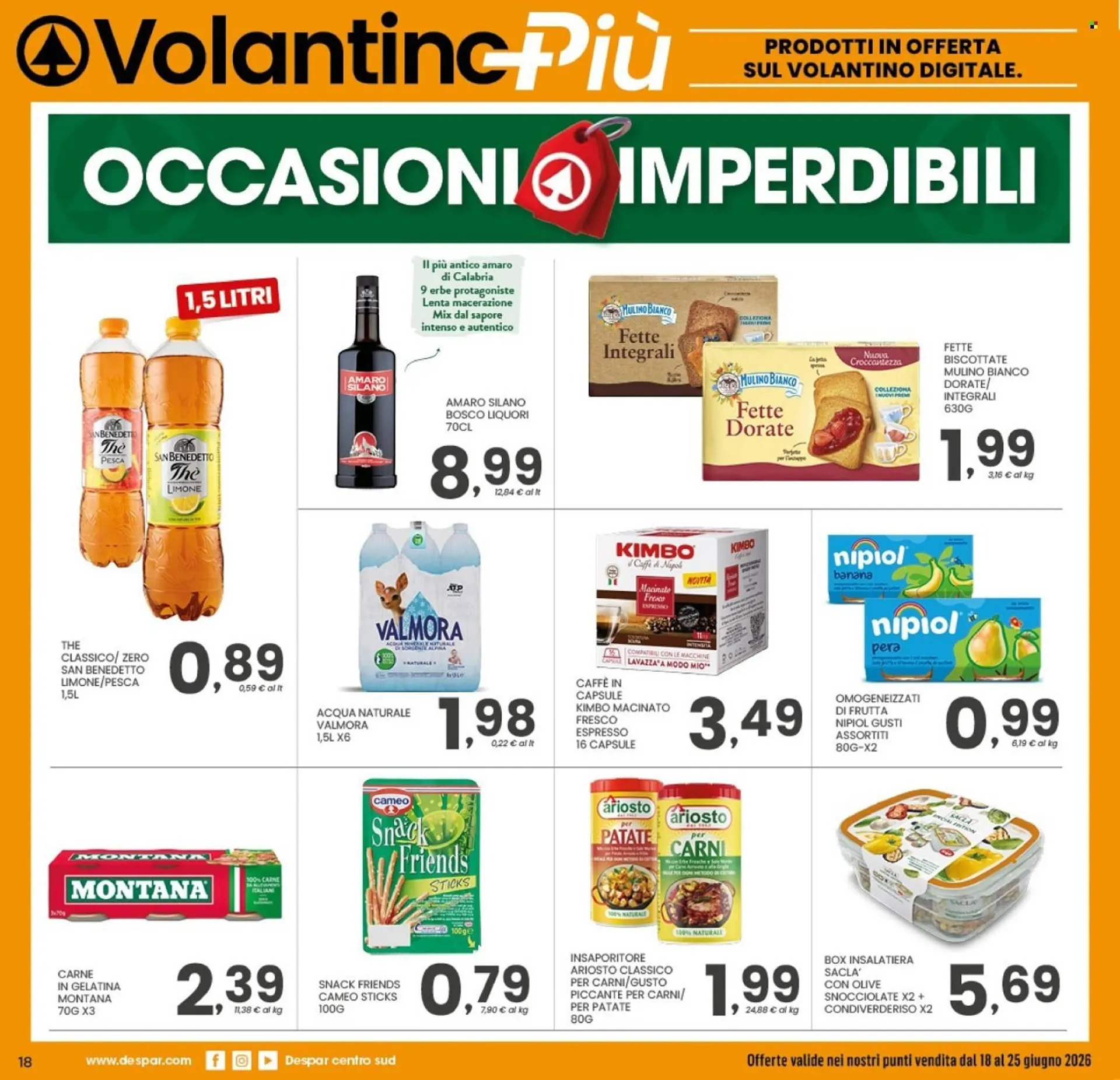 Volantino Despar da 18 giugno a 25 giugno di 2026 - Pagina del volantino 17