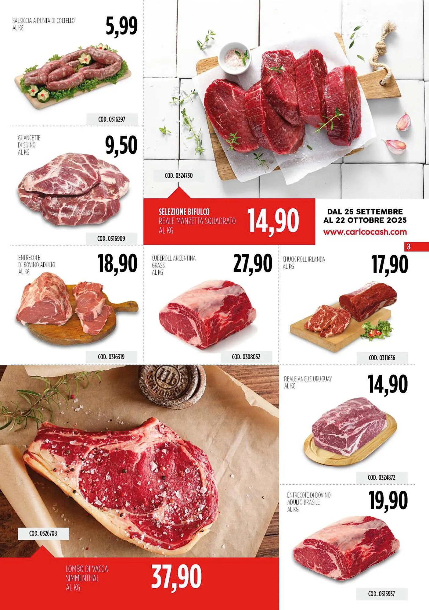 Volantino Carico Cash & Carry da 25 settembre a 22 ottobre di 2025 - Pagina del volantino 3