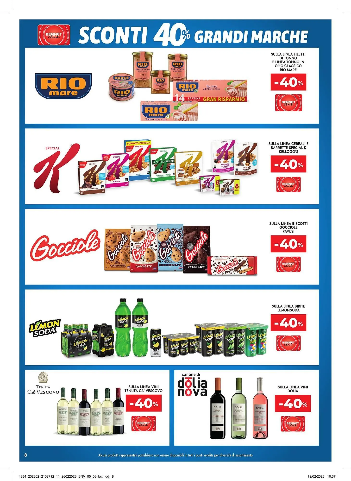 Volantino Bennet da 26 febbraio a 11 marzo di 2026 - Pagina del volantino 8