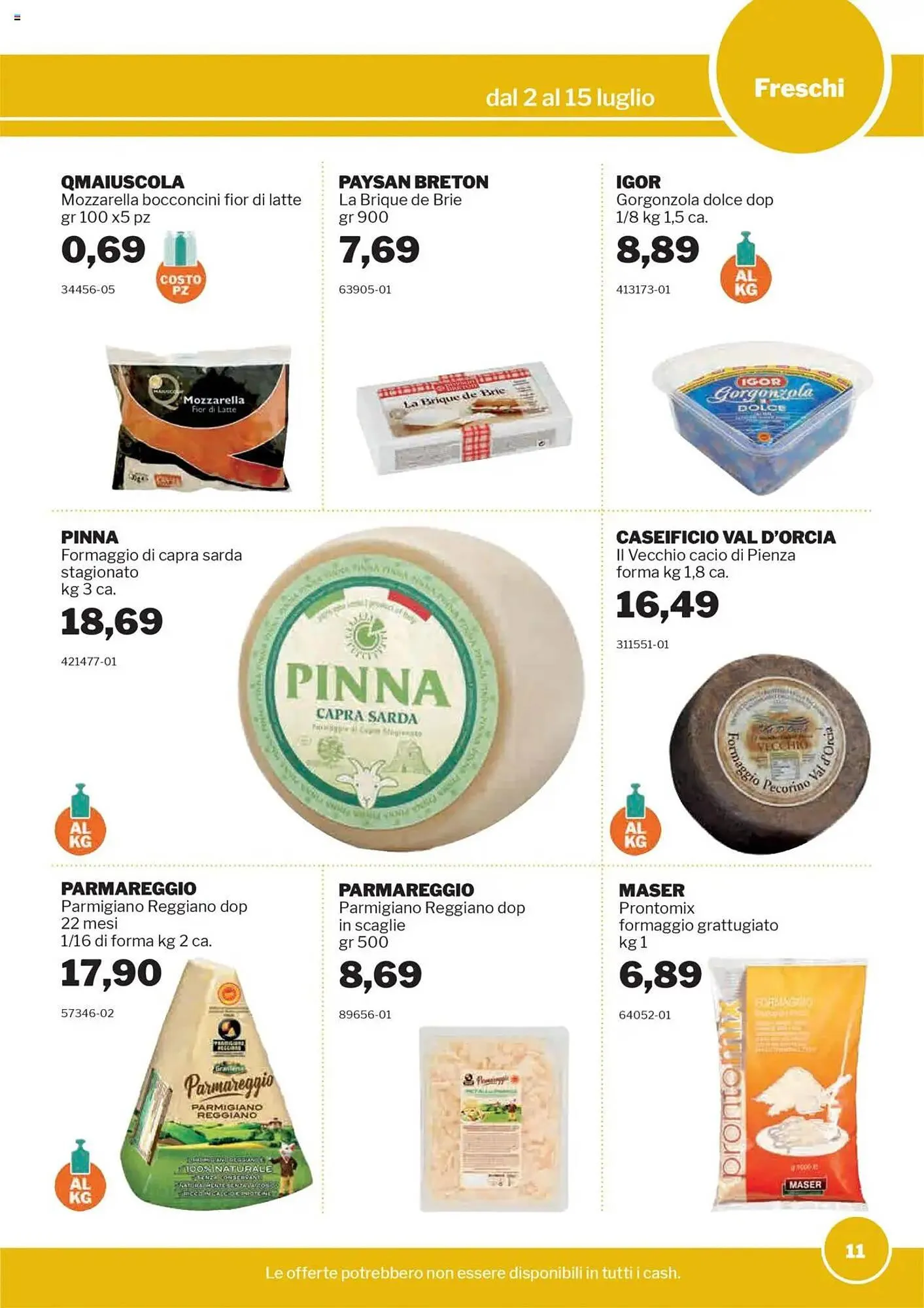 Volantino GrosMarket da 2 luglio a 15 luglio di 2025 - Pagina del volantino 11