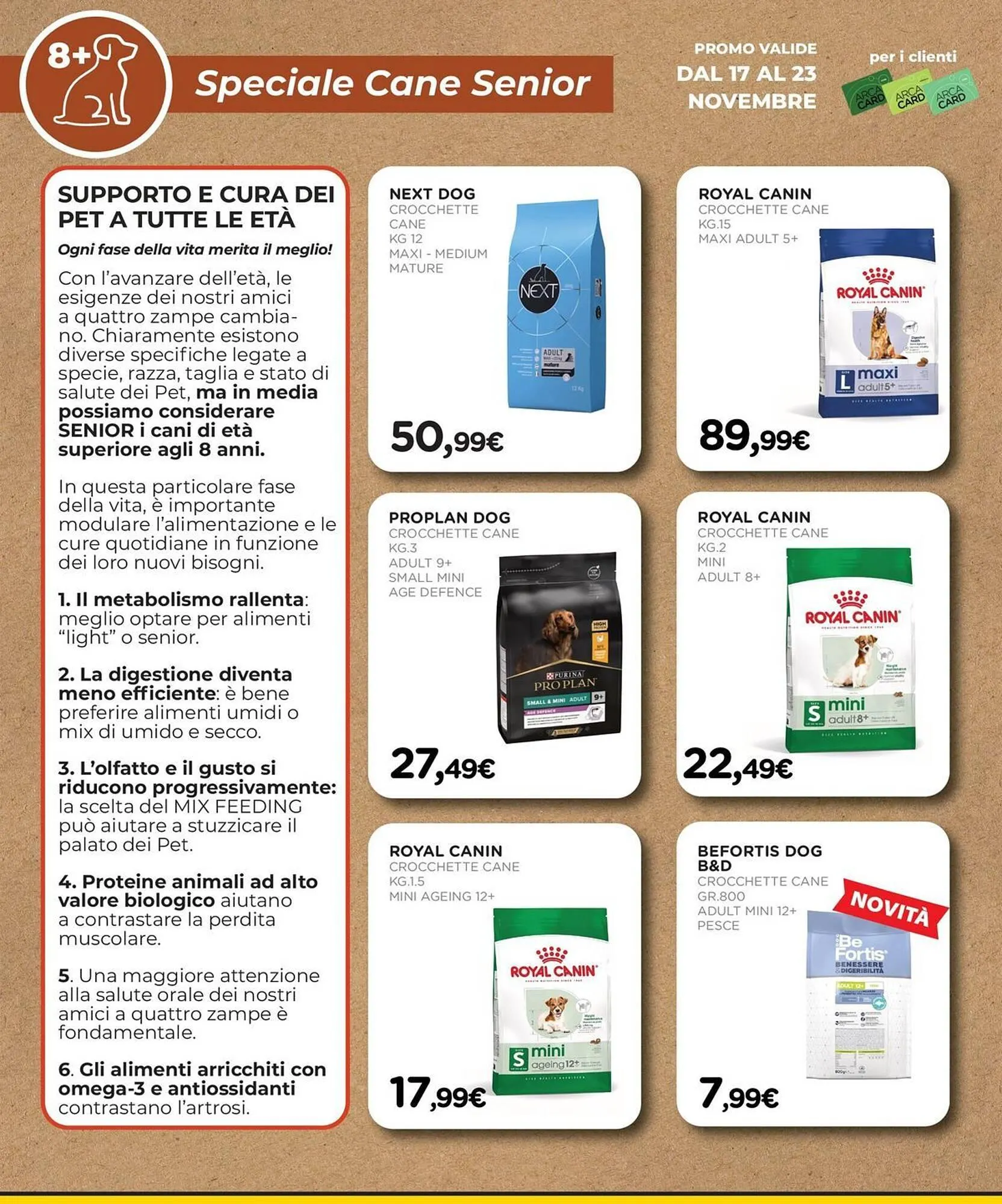 Volantino Arcaplanet da 17 novembre a 23 novembre di 2025 - Pagina del volantino 14