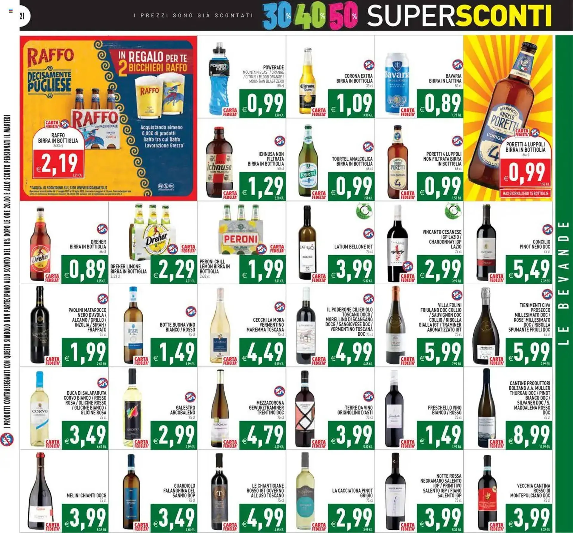 Volantino Pim Supermercati da 4 giugno a 12 giugno di 2025 - Pagina del volantino 21