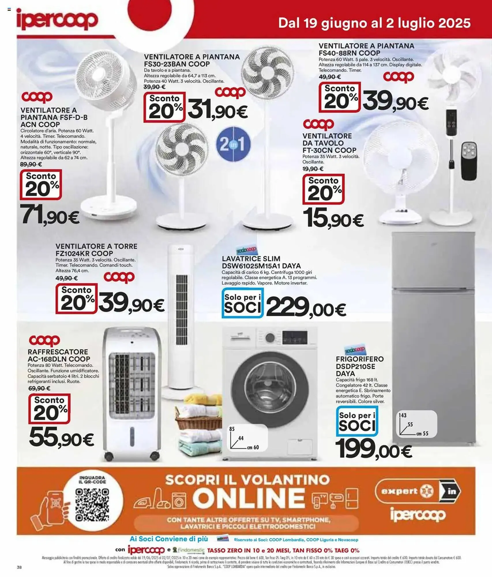 Volantino Ipercoop da 19 giugno a 2 luglio di 2025 - Pagina del volantino 38