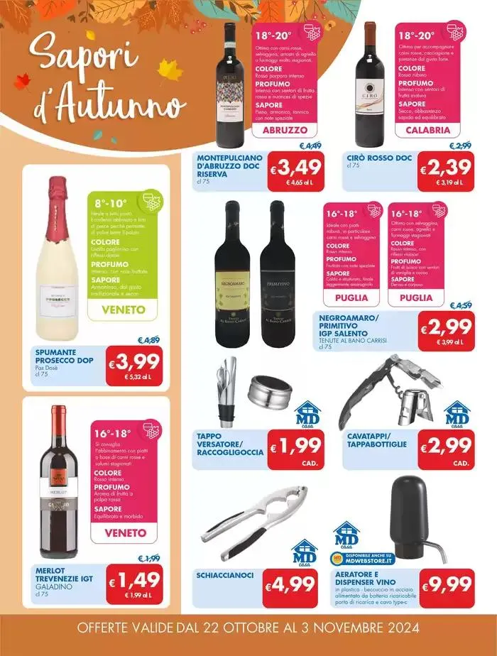 Sapori d'Autunno da 22 ottobre a 3 novembre di 2024 - Pagina del volantino 7