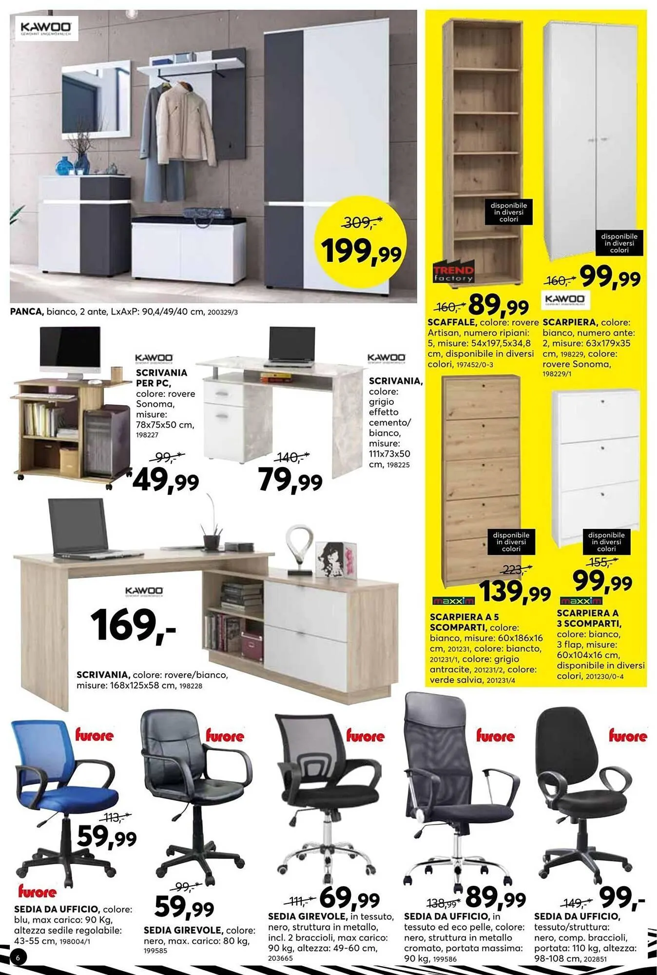 Volantino Dipo Arredamenti da 4 dicembre a 18 dicembre di 2025 - Pagina del volantino 6