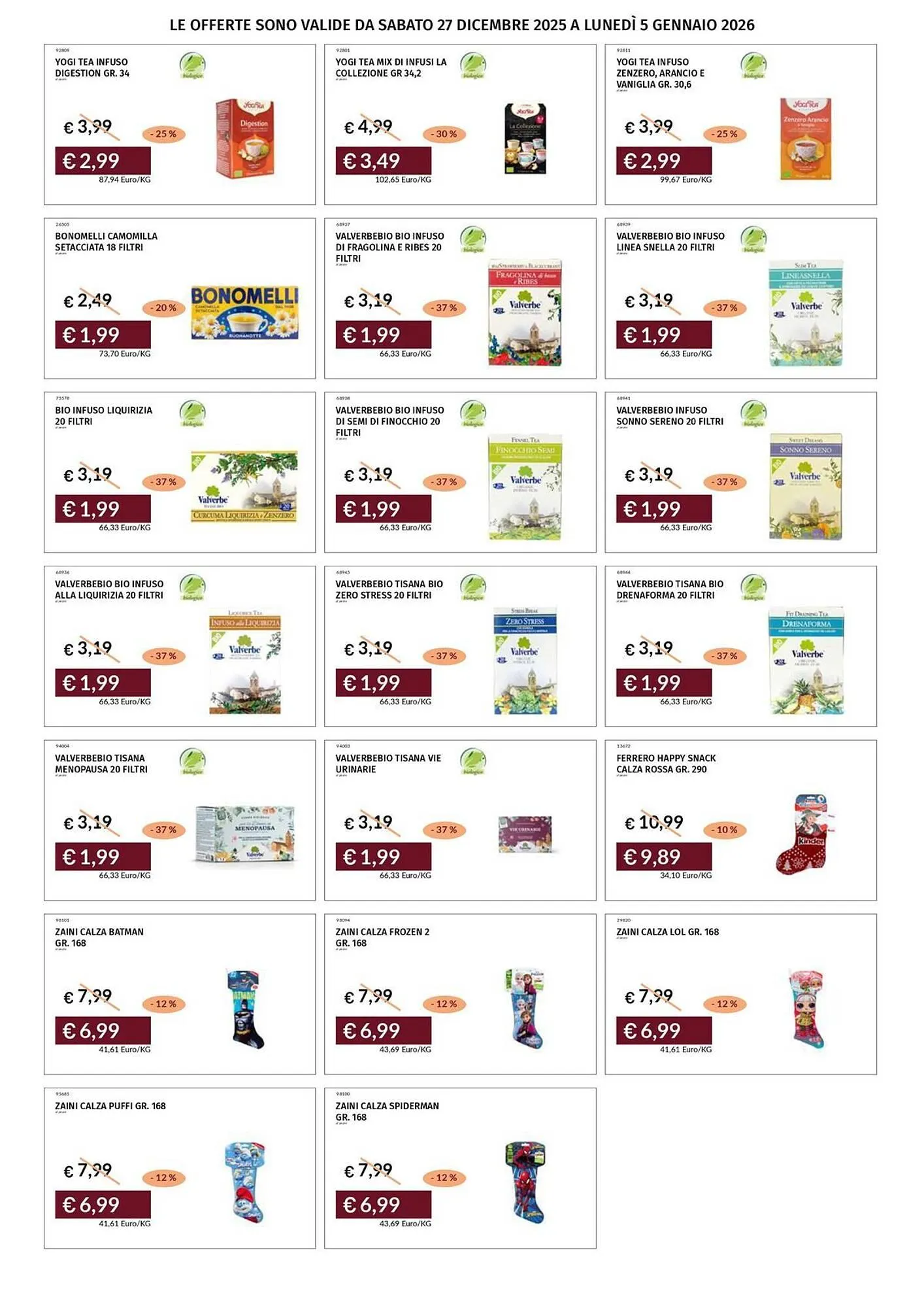 Volantino Prezzemolo e Vitale da 29 dicembre a 5 gennaio di 2026 - Pagina del volantino 17