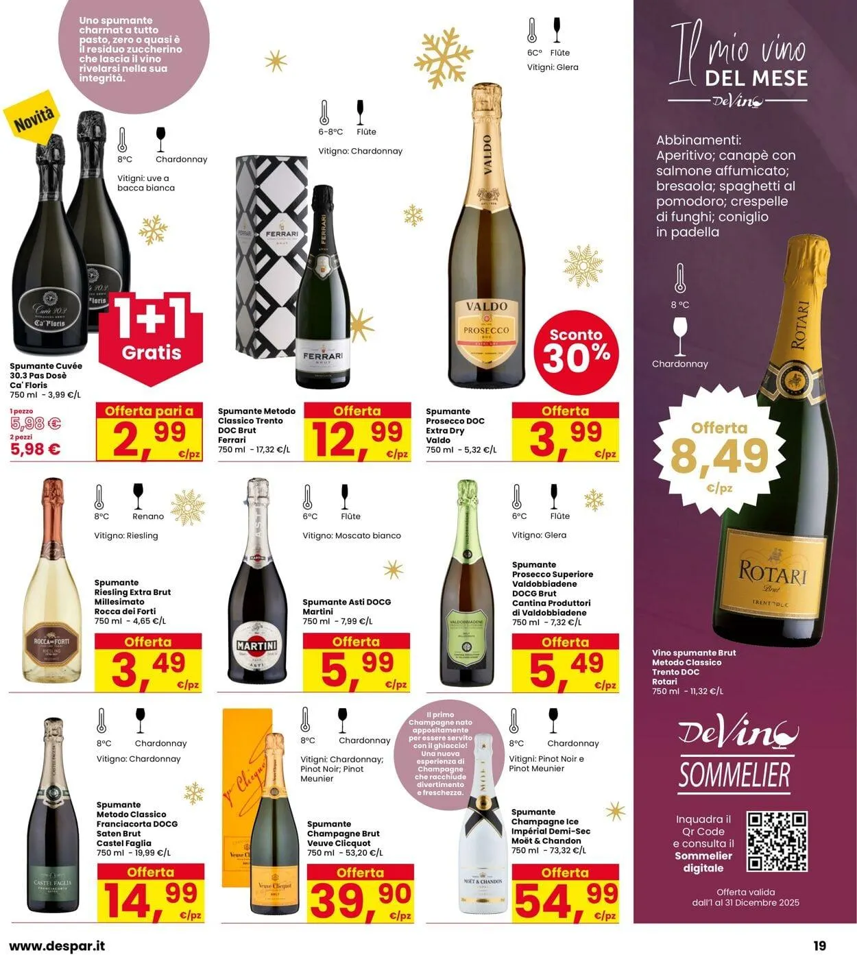 Interspar Volantino attuale da 16 dicembre a 6 gennaio di 2026 - Pagina del volantino 19