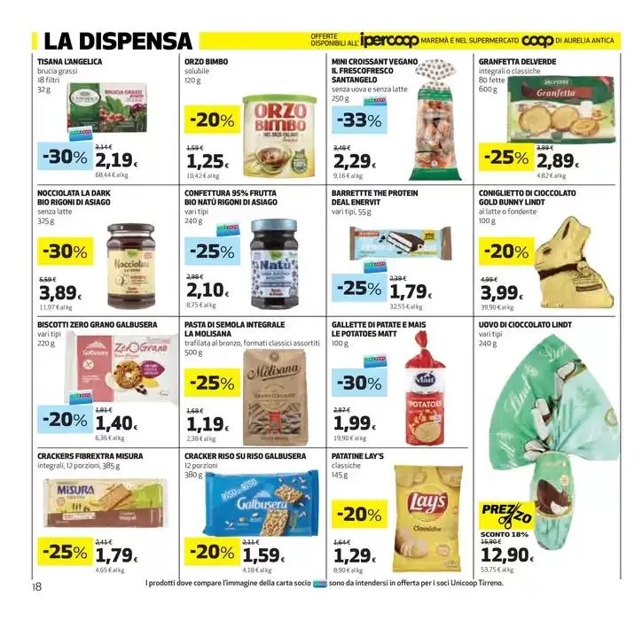 Sconti 30% 40% 50% da 27 marzo a 9 aprile di 2025 - Pagina del volantino 18