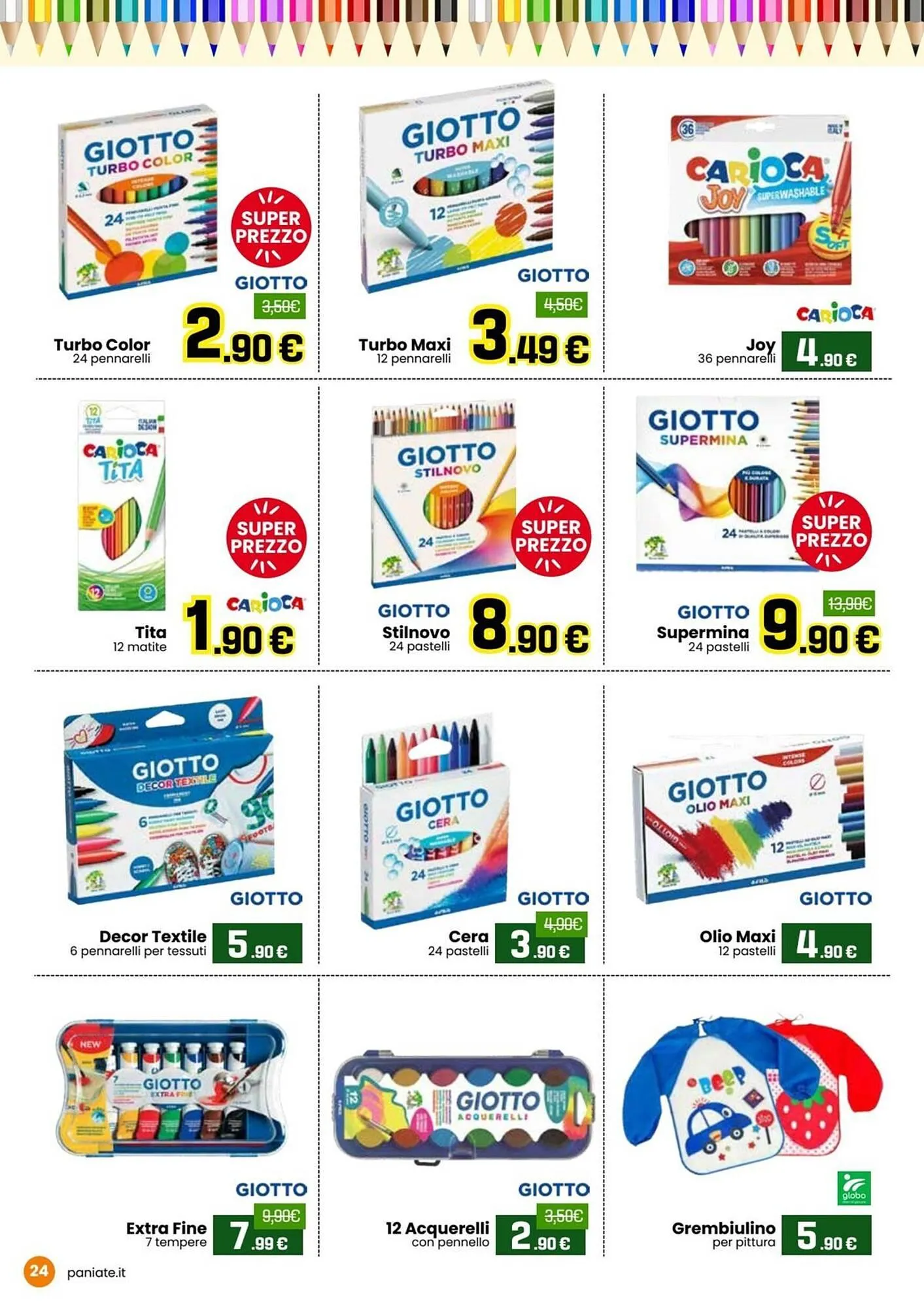 Volantino Paniate da 14 luglio a 30 settembre di 2025 - Pagina del volantino 24