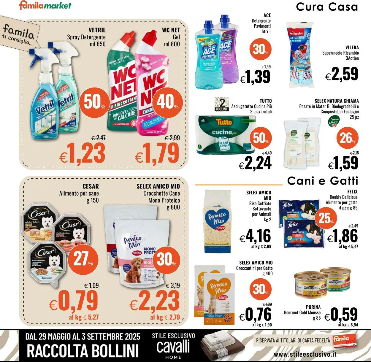 Famila Volantino attuale da 17 luglio a 30 luglio di 2025 - Pagina del volantino 22