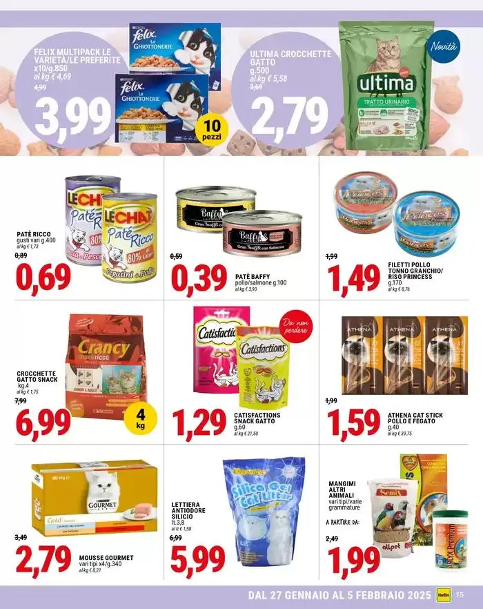 Tanti prodotti a 0,99 euro  da 27 gennaio a 5 febbraio di 2025 - Pagina del volantino 15