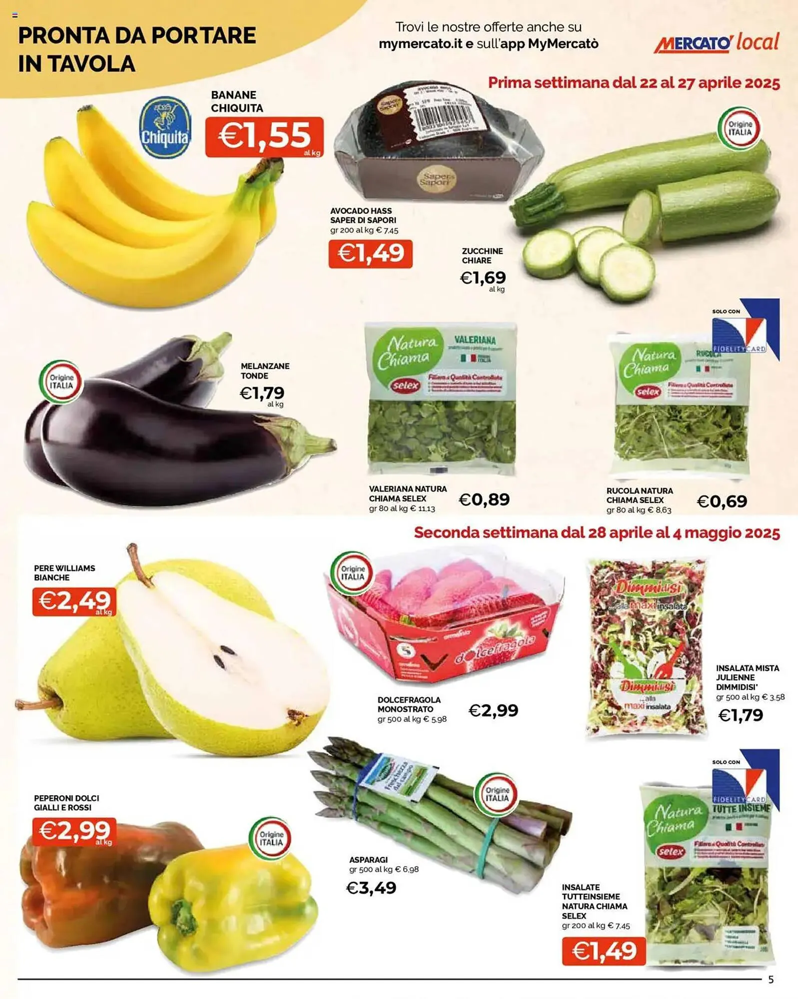 Volantino Mercatò Local da 22 aprile a 4 maggio di 2025 - Pagina del volantino 5