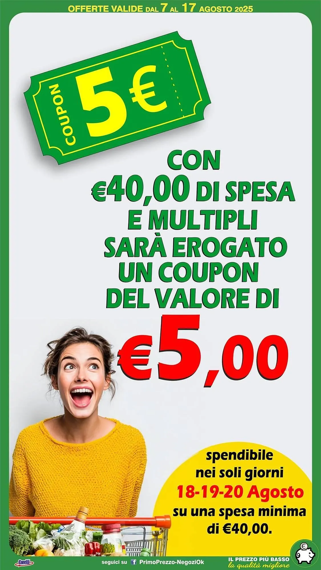 Volantino Primo Prezzo da 7 agosto a 17 agosto di 2025 - Pagina del volantino 48