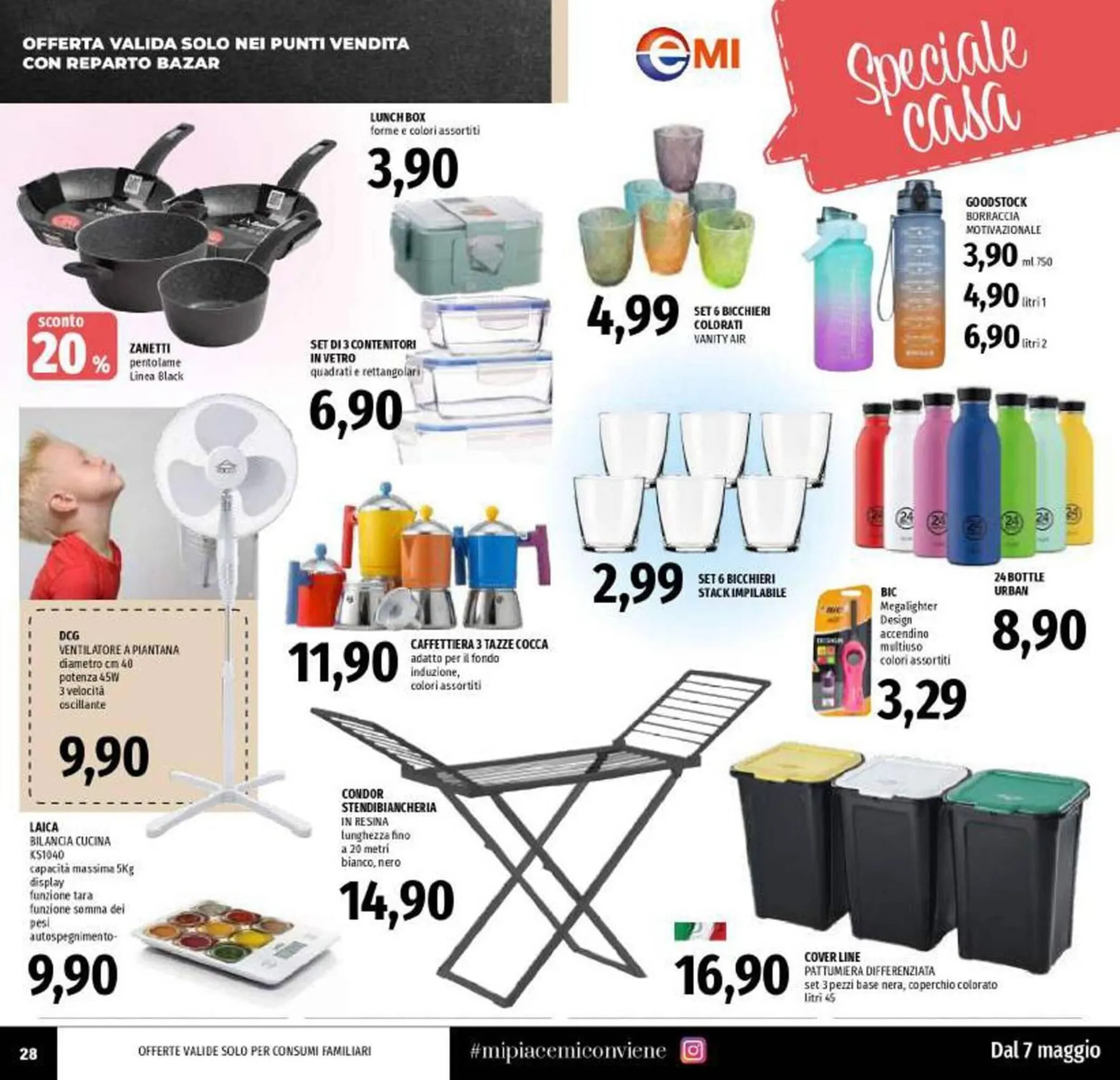 Volantino Emi Supermercati da 7 maggio a 20 maggio di 2026 - Pagina del volantino 28