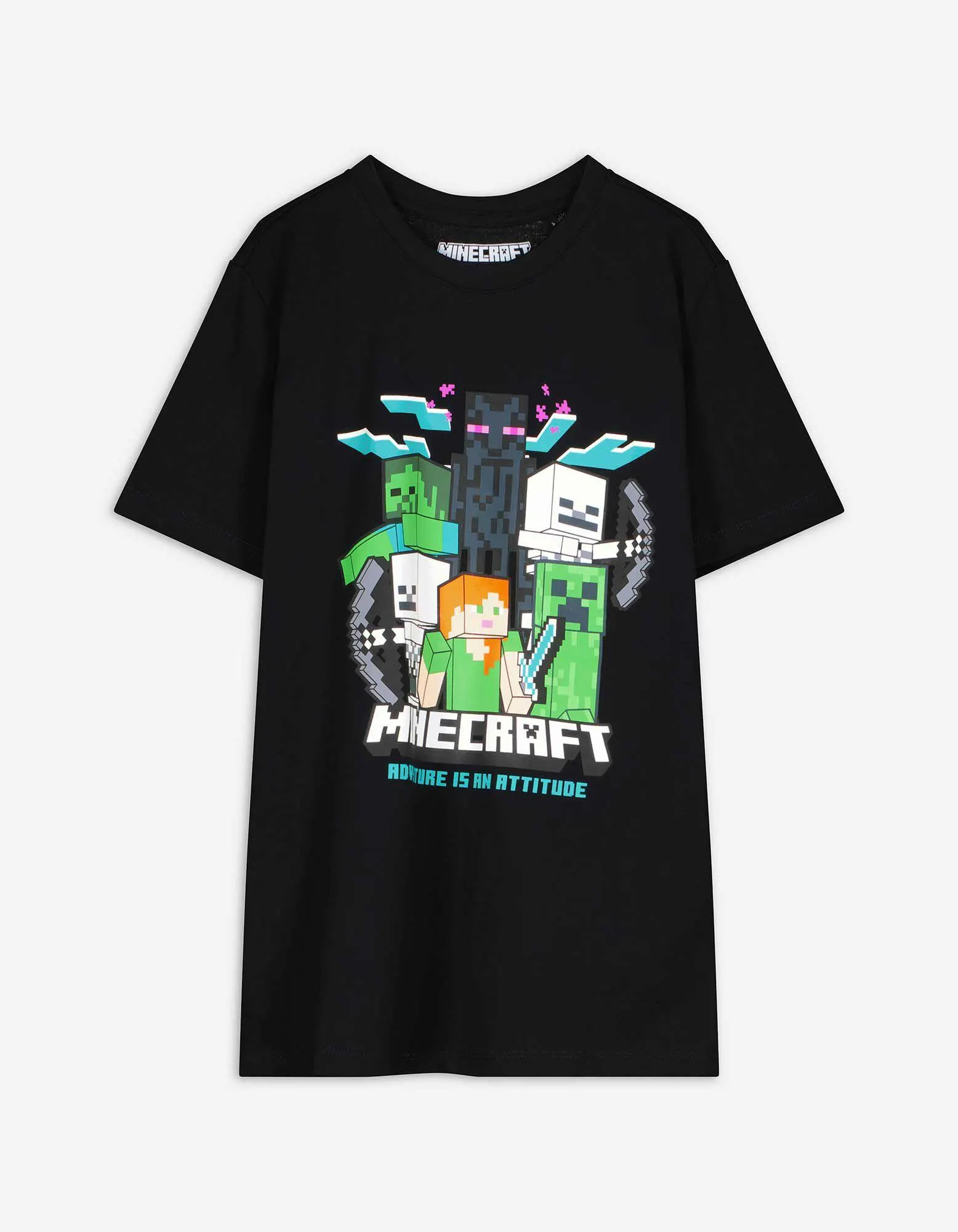 T-shirt - Minecraft - nero