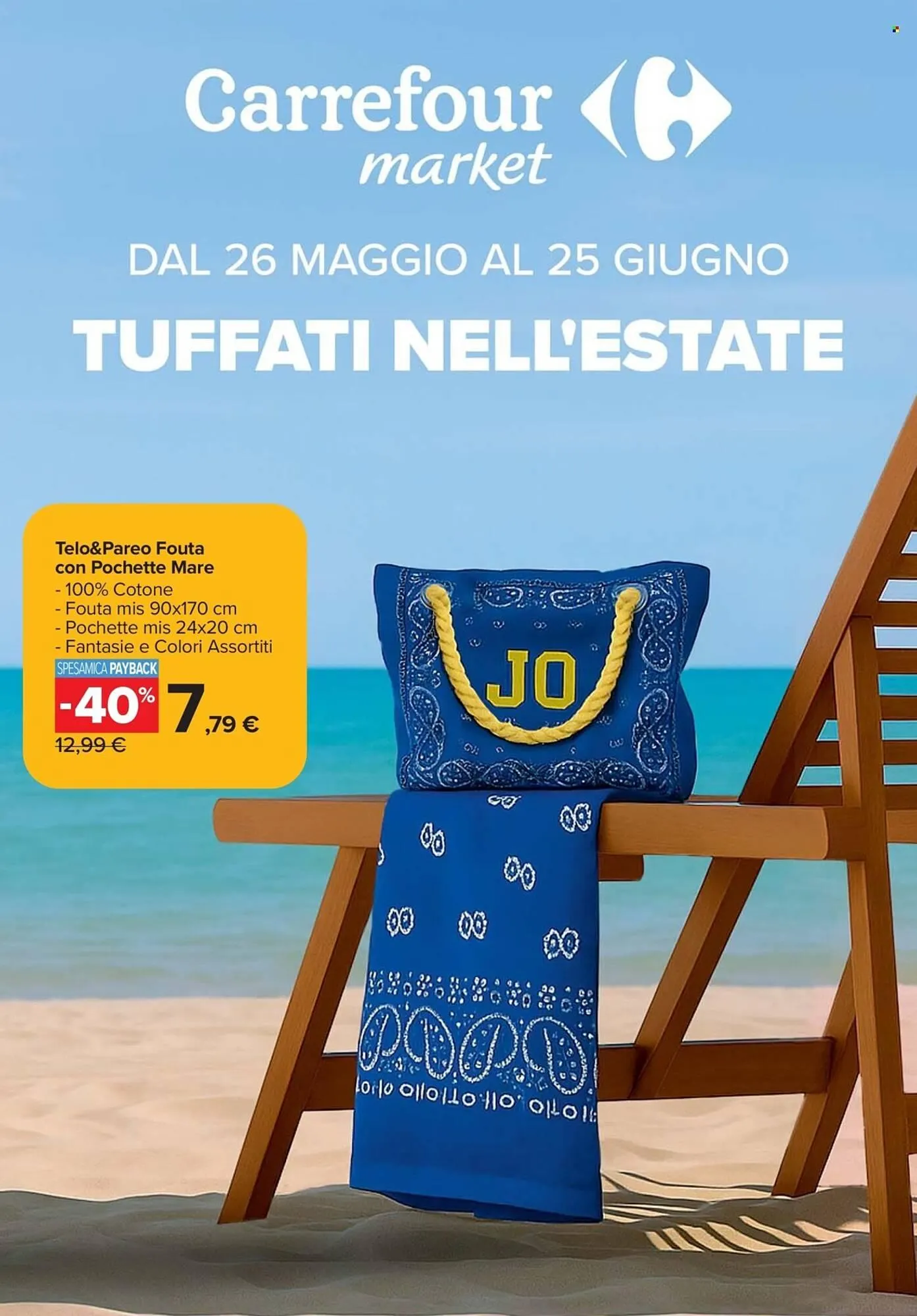 Volantino Carrefour Market da 26 maggio a 30 giugno di 2025 - Pagina del volantino 1