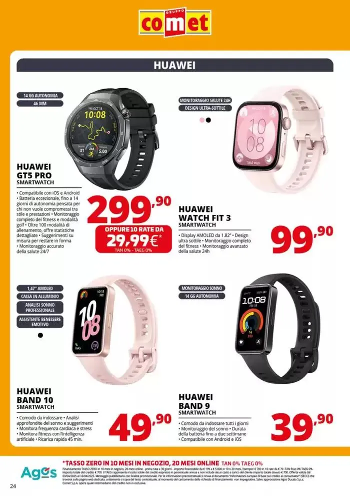 Speciale Telefonia da Comet! da 3 aprile a 16 aprile di 2025 - Pagina del volantino 24