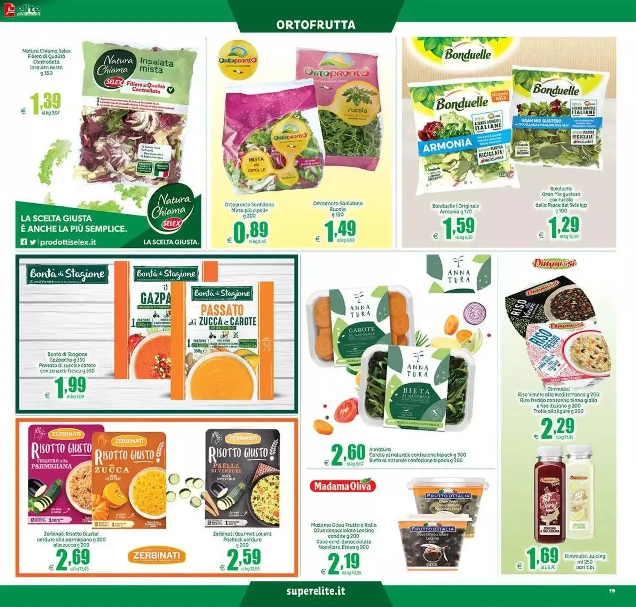 Volantino Elite Supermercati da 13 luglio a 21 luglio di 2023 - Pagina del volantino 19