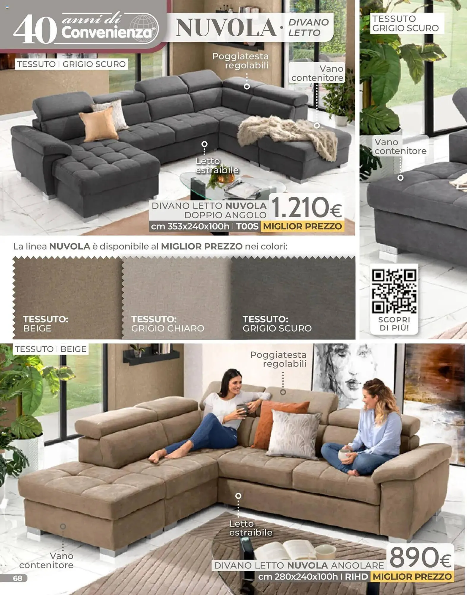 Volantino Mondo Convenienza da 4 gennaio a 31 gennaio di 2026 - Pagina del volantino 68