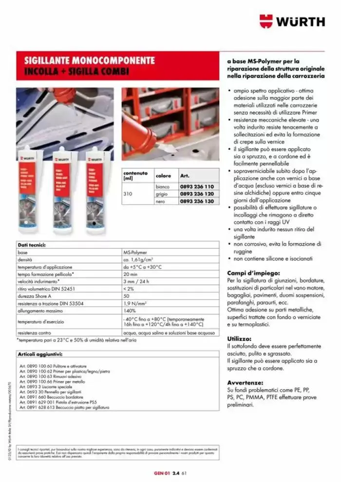 Catalogo generale da 29 aprile a 31 dicembre di 2025 - Pagina del volantino 130