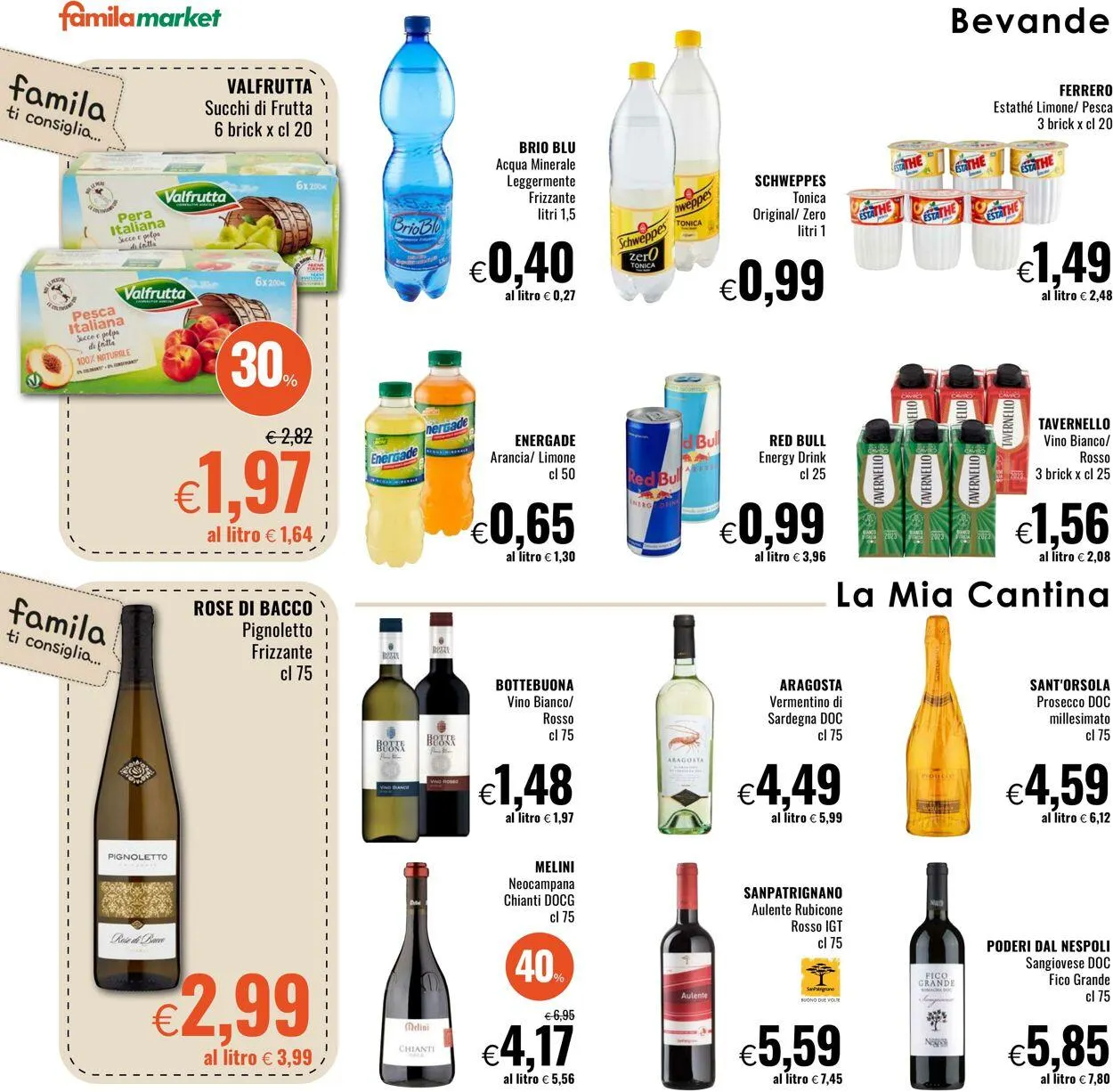 Famila Volantino attuale da 5 giugno a 18 giugno di 2025 - Pagina del volantino 10