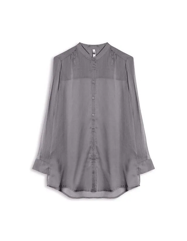 Camicia blusata - In chiffon