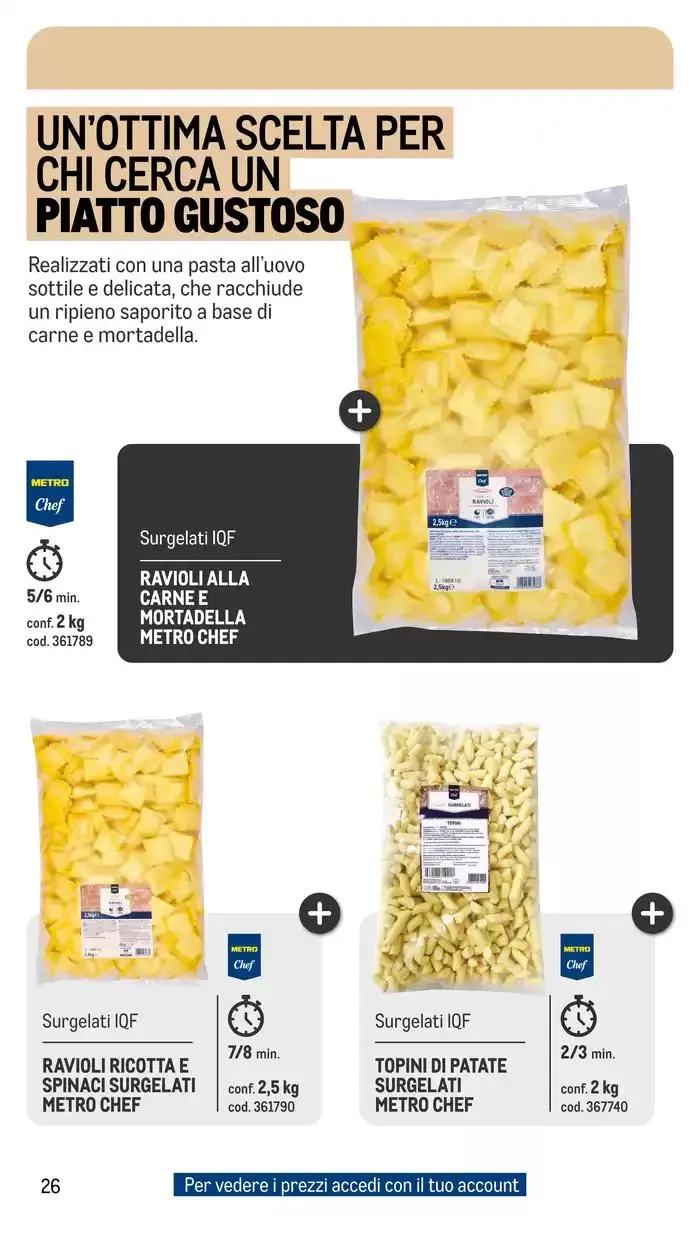 Catalogo pasta fresca da 2 ottobre a 30 settembre di 2025 - Pagina del volantino 26